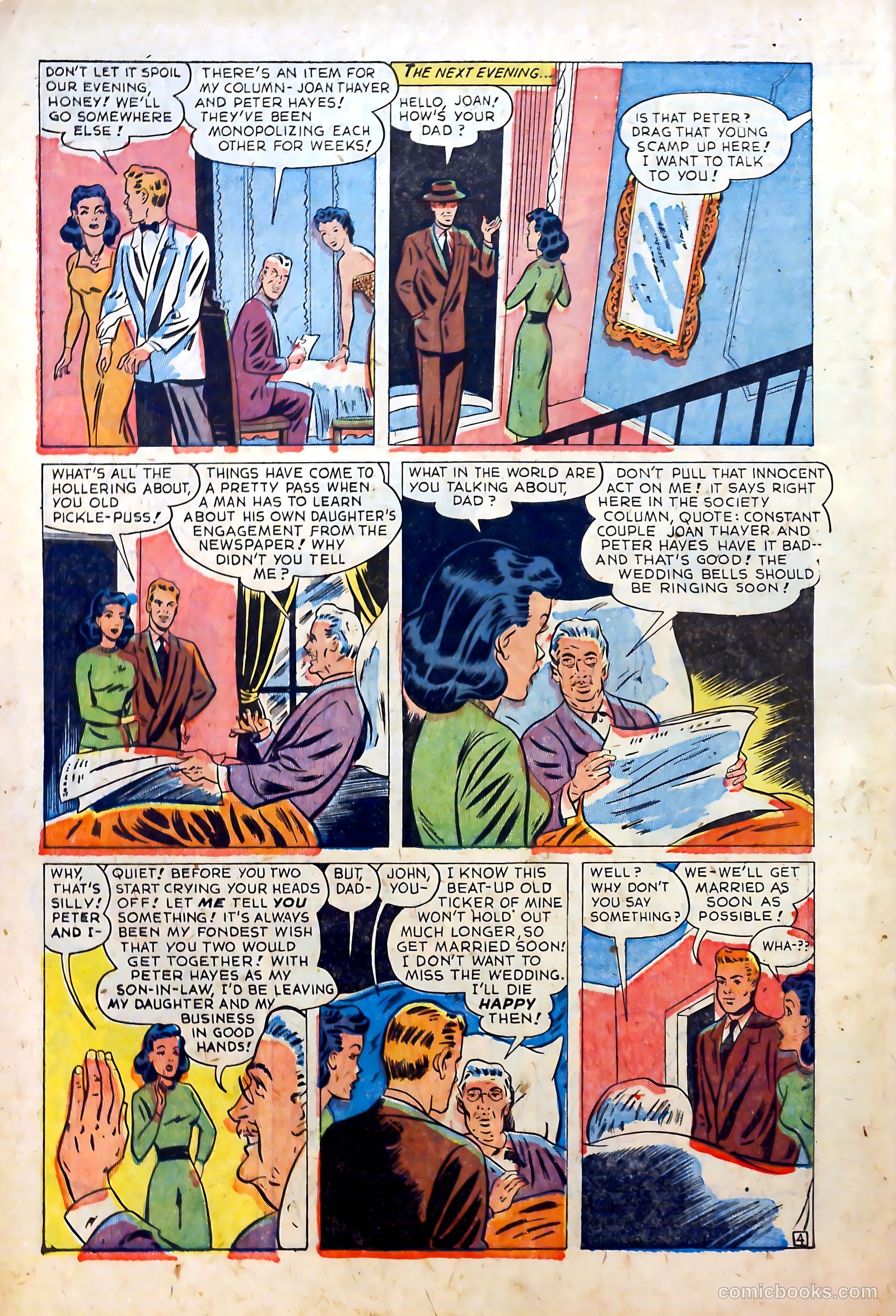 Love at First Sight #25 (1953) — page 30 of 36