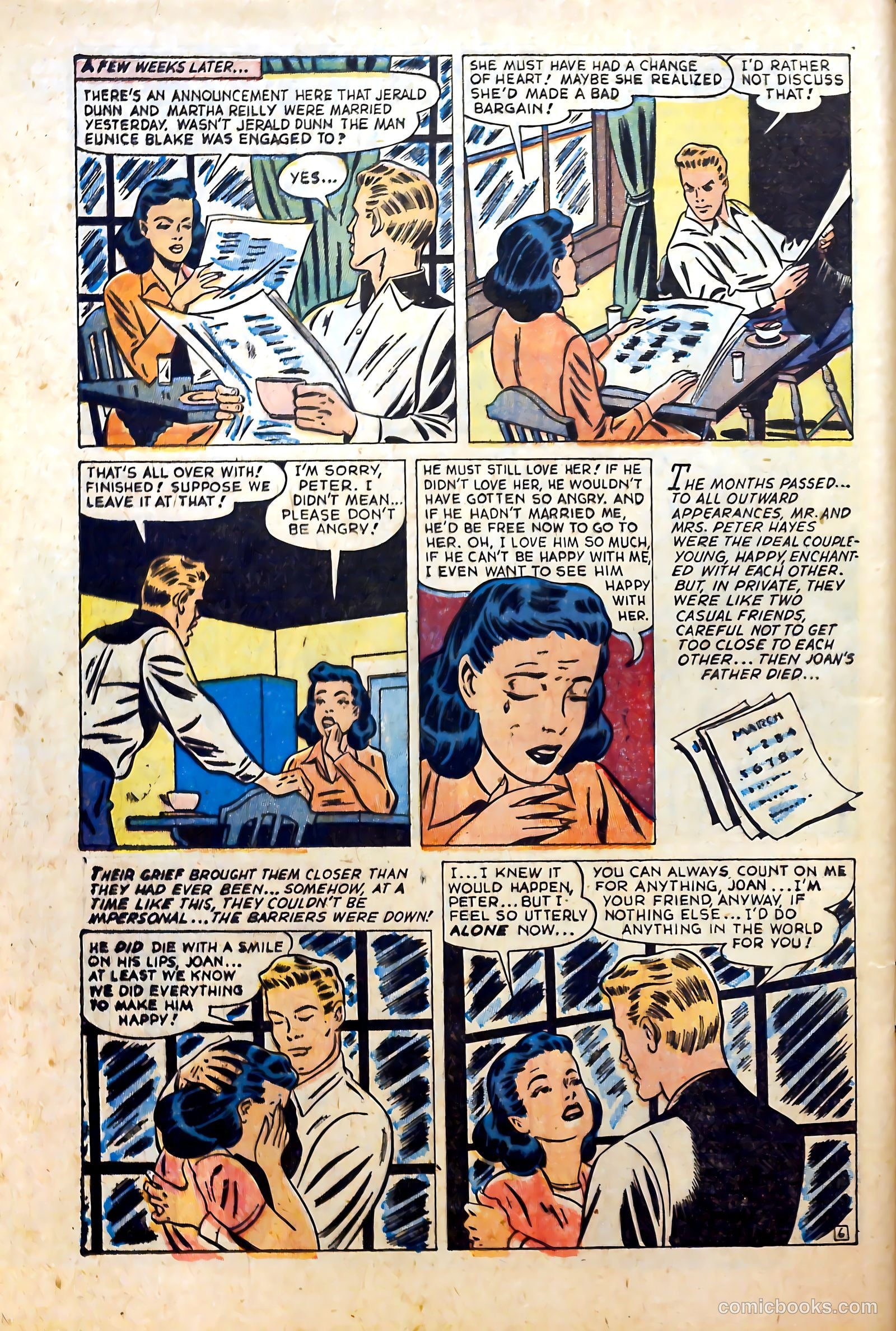 Love at First Sight #25 (1953) — page 32 of 36