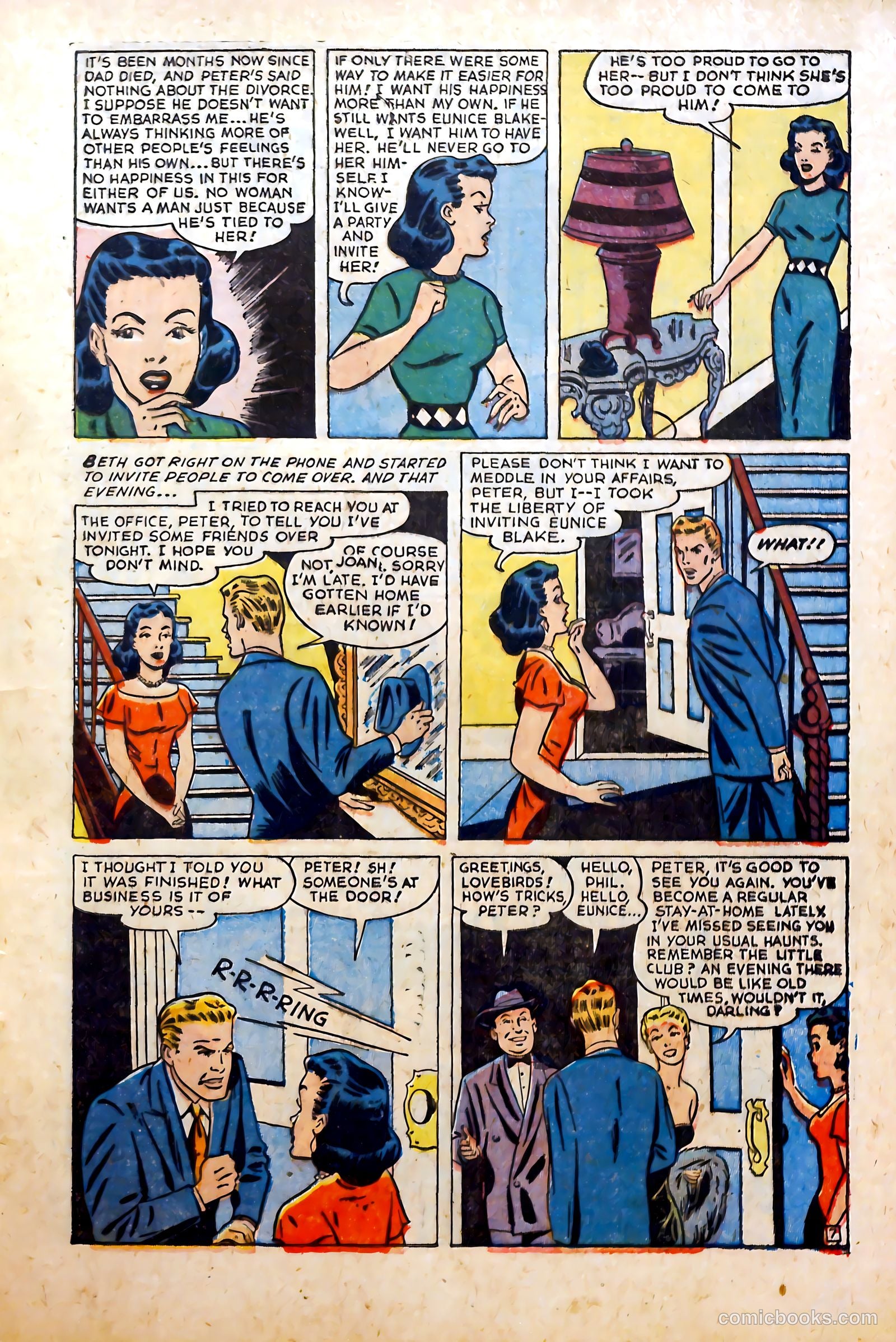 Love at First Sight #25 (1953) — page 33 of 36