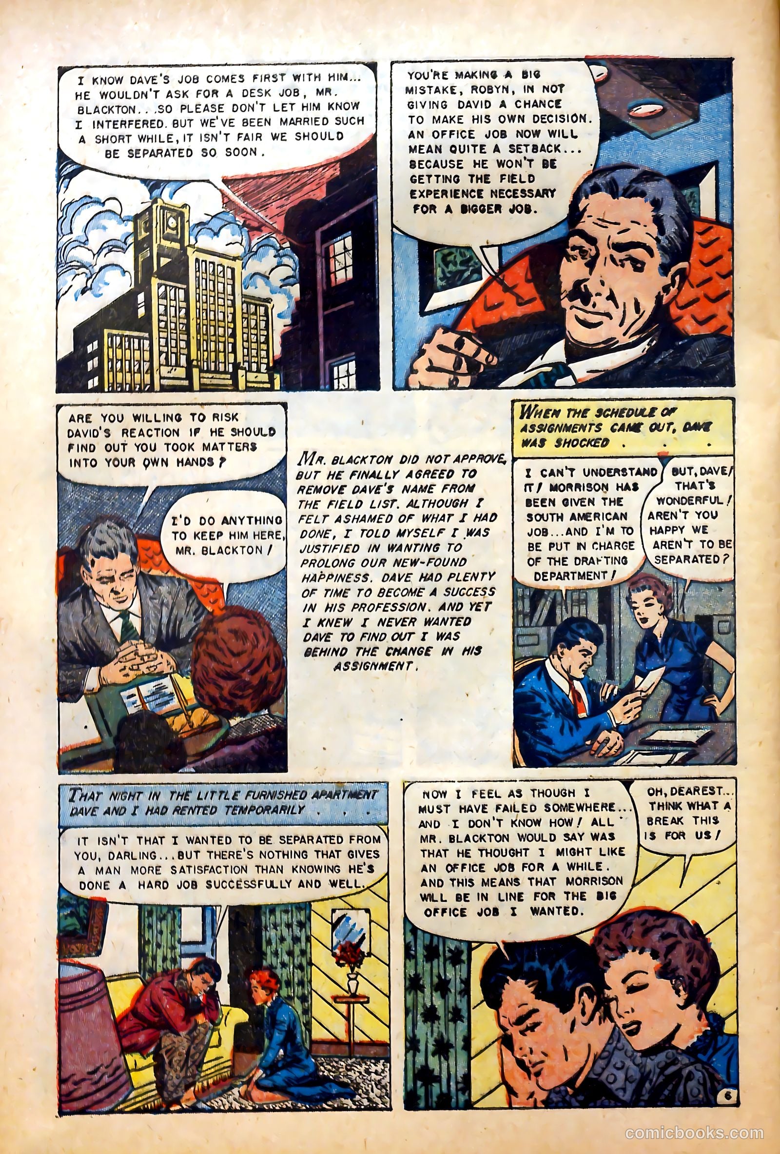 Love at First Sight #26 (1954) — page 8 of 36