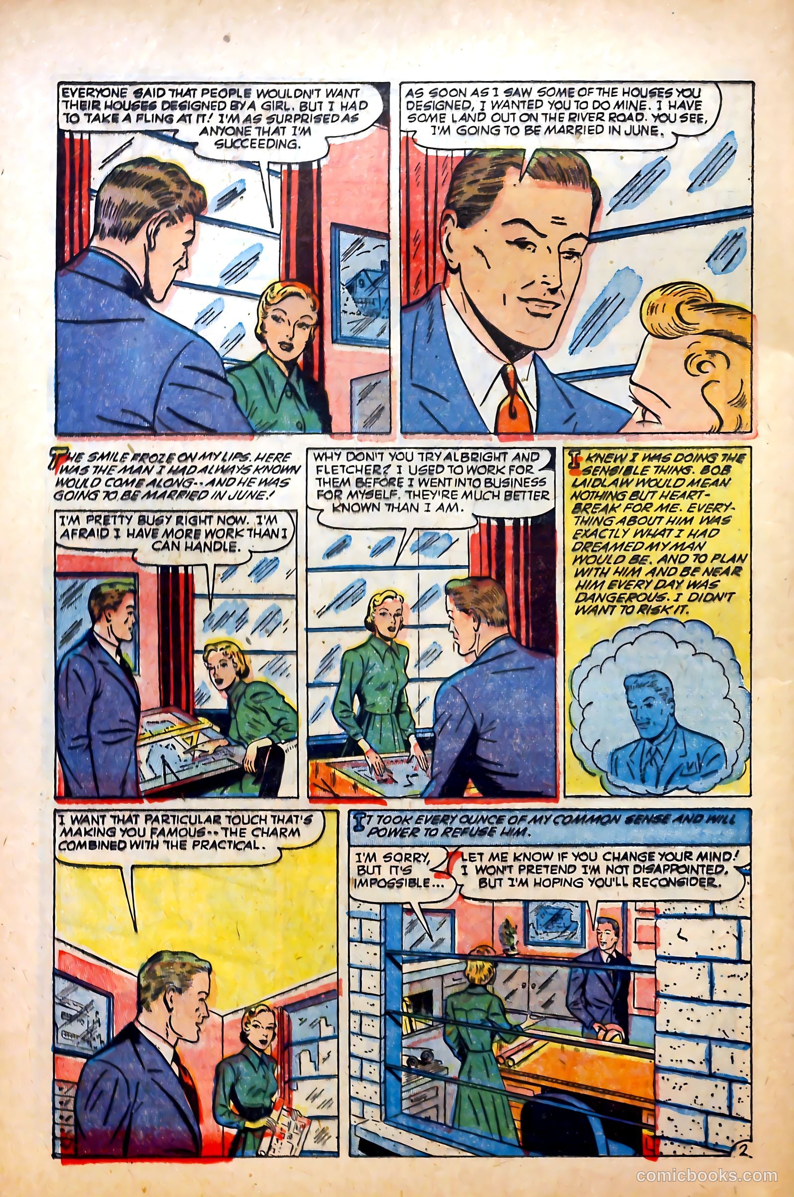 Love at First Sight #26 (1954) — page 12 of 36
