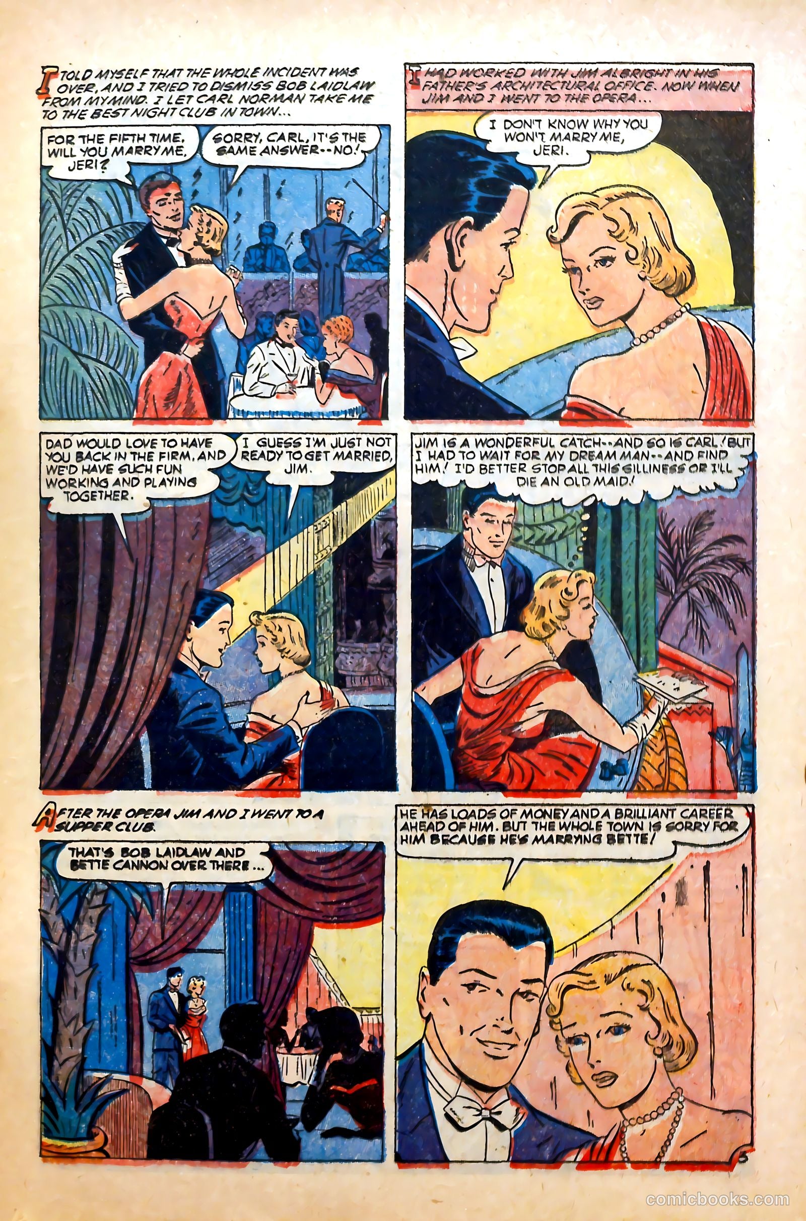Love at First Sight #26 (1954) — page 13 of 36