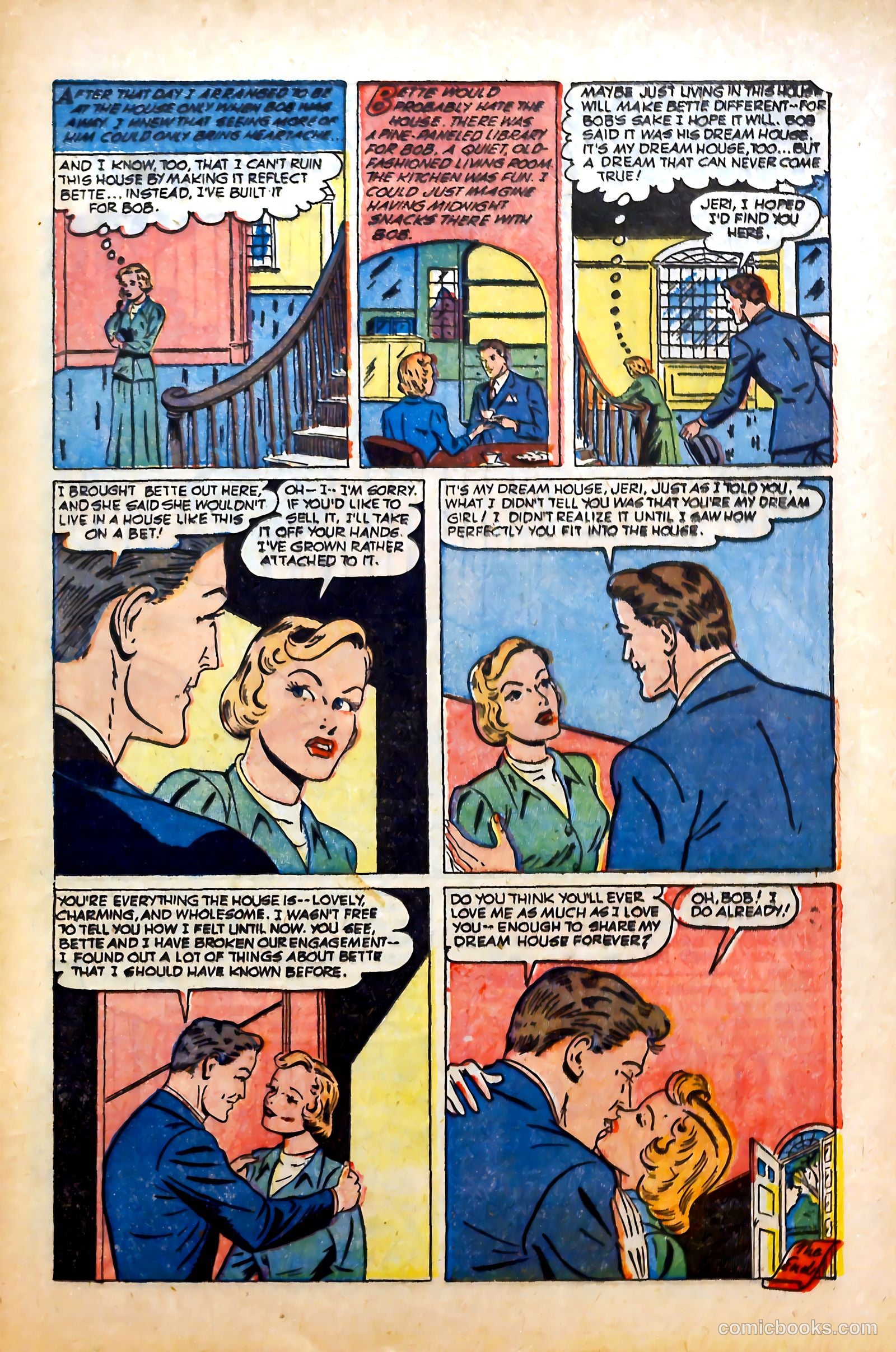Love at First Sight #26 (1954) — page 17 of 36
