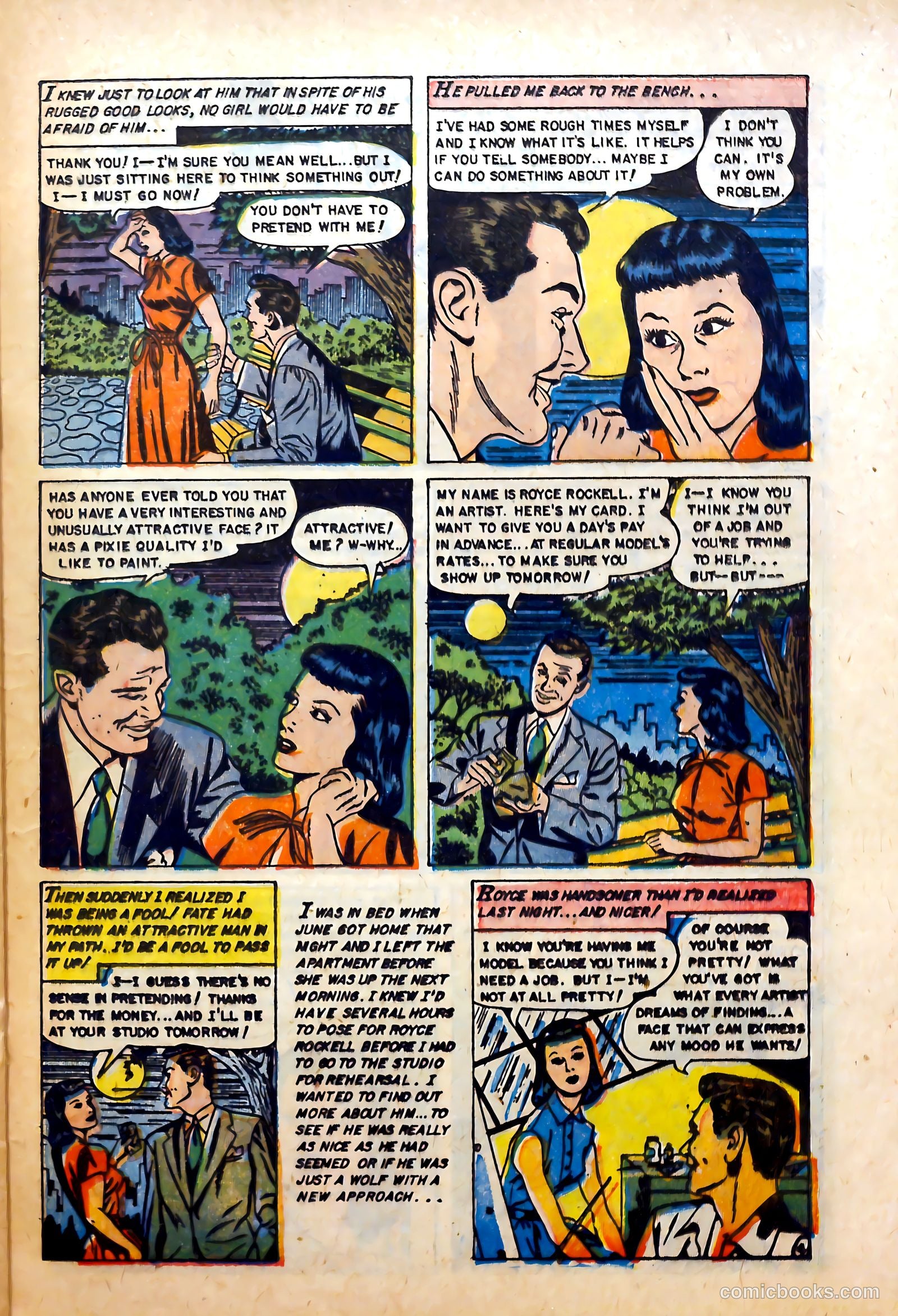 Love at First Sight #26 (1954) — page 21 of 36