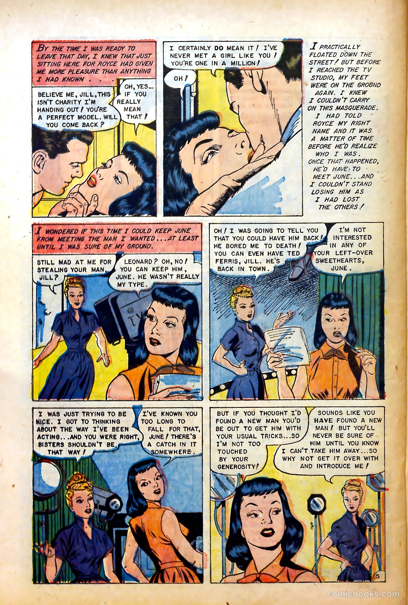 Love at First Sight #26 (1954) — page 22 of 36