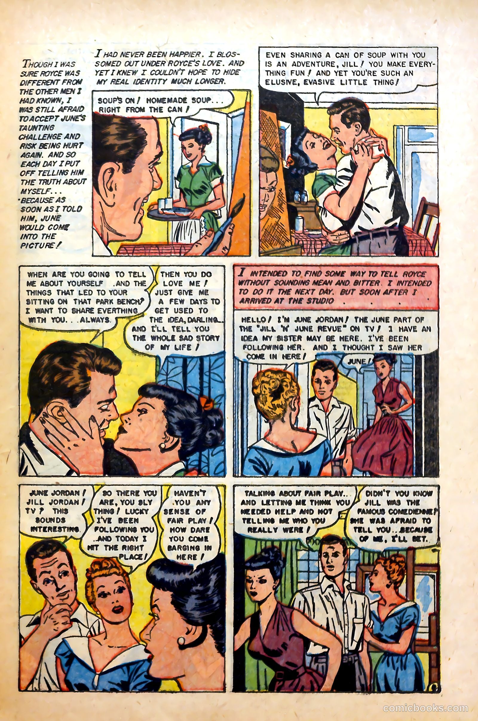 Love at First Sight #26 (1954) — page 23 of 36
