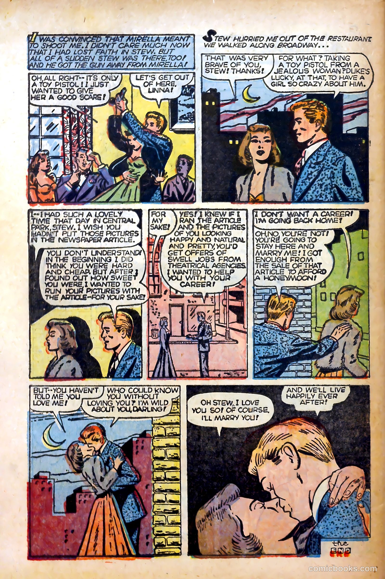 Love at First Sight #26 (1954) — page 34 of 36