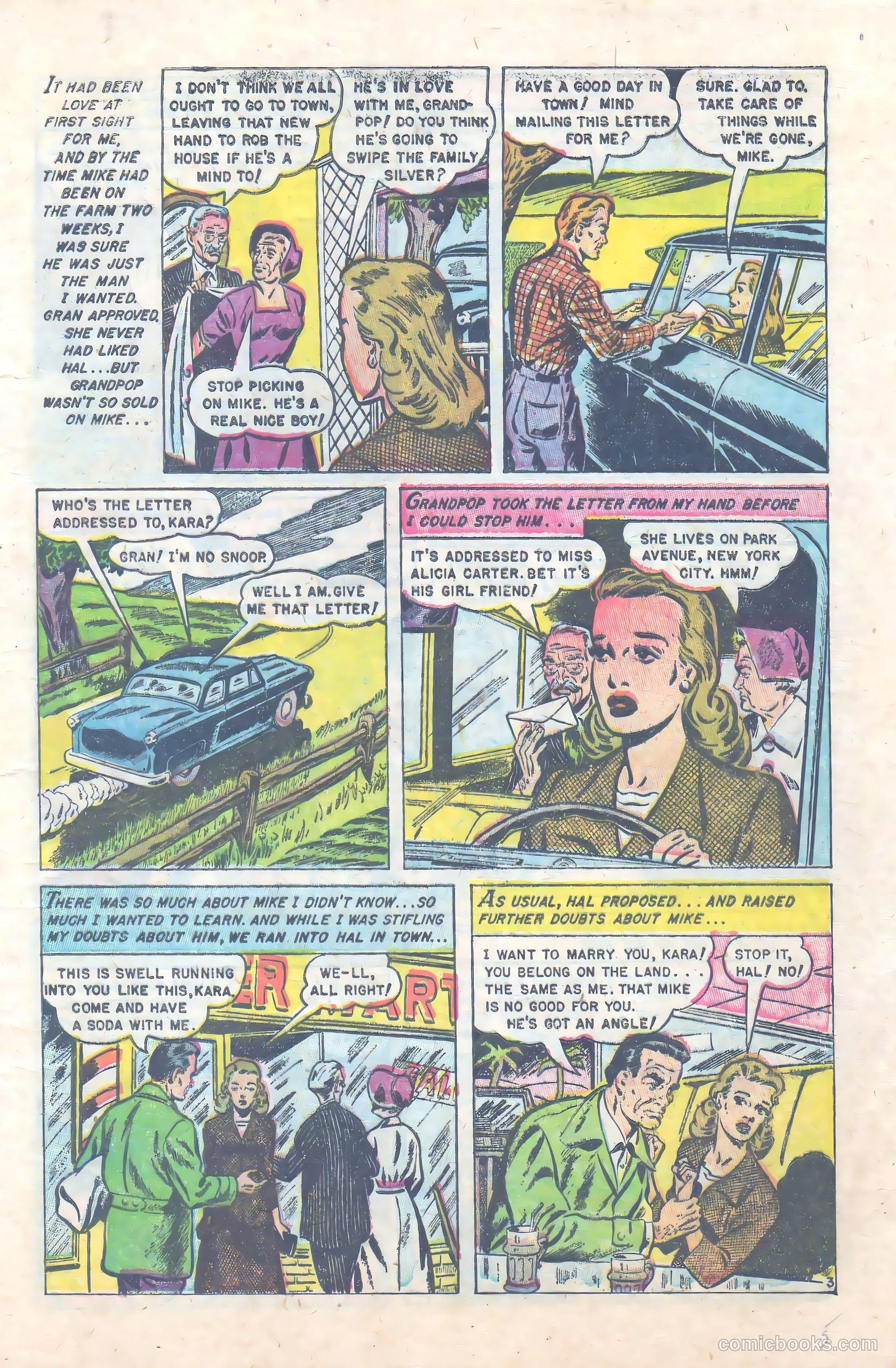 Love at First Sight #27 (1954) — page 6 of 37