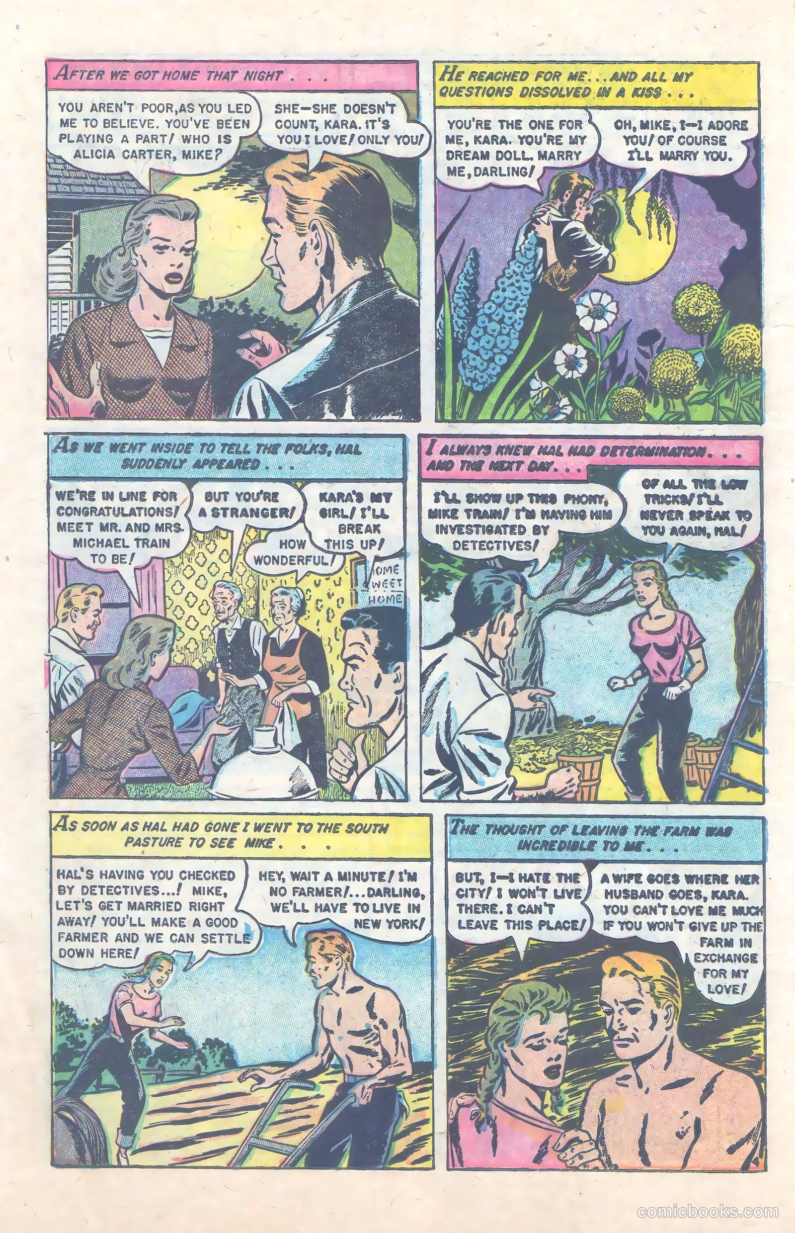 Love at First Sight #27 (1954) — page 7 of 37