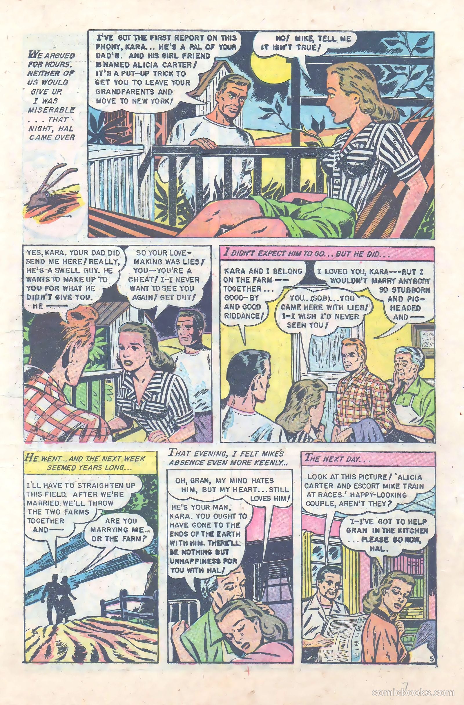 Love at First Sight #27 (1954) — page 8 of 37