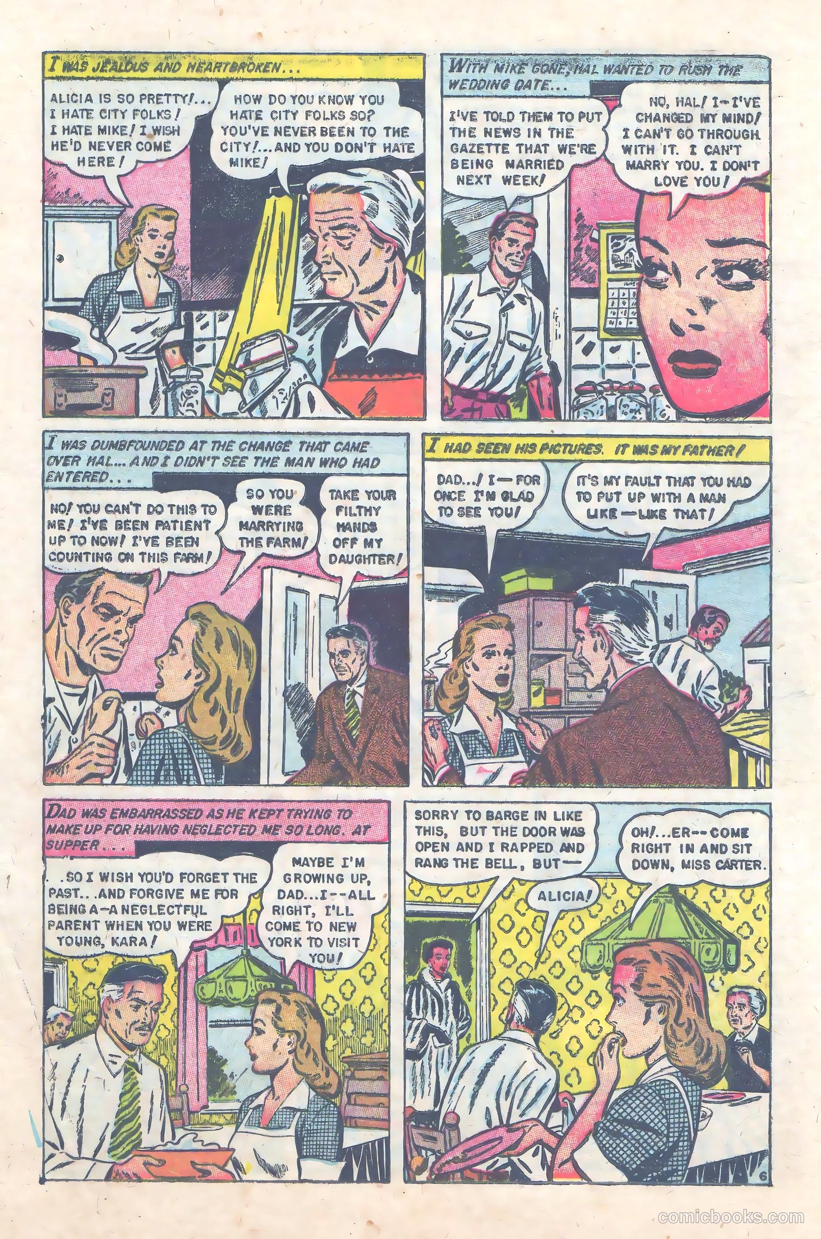 Love at First Sight #27 (1954) — page 9 of 37