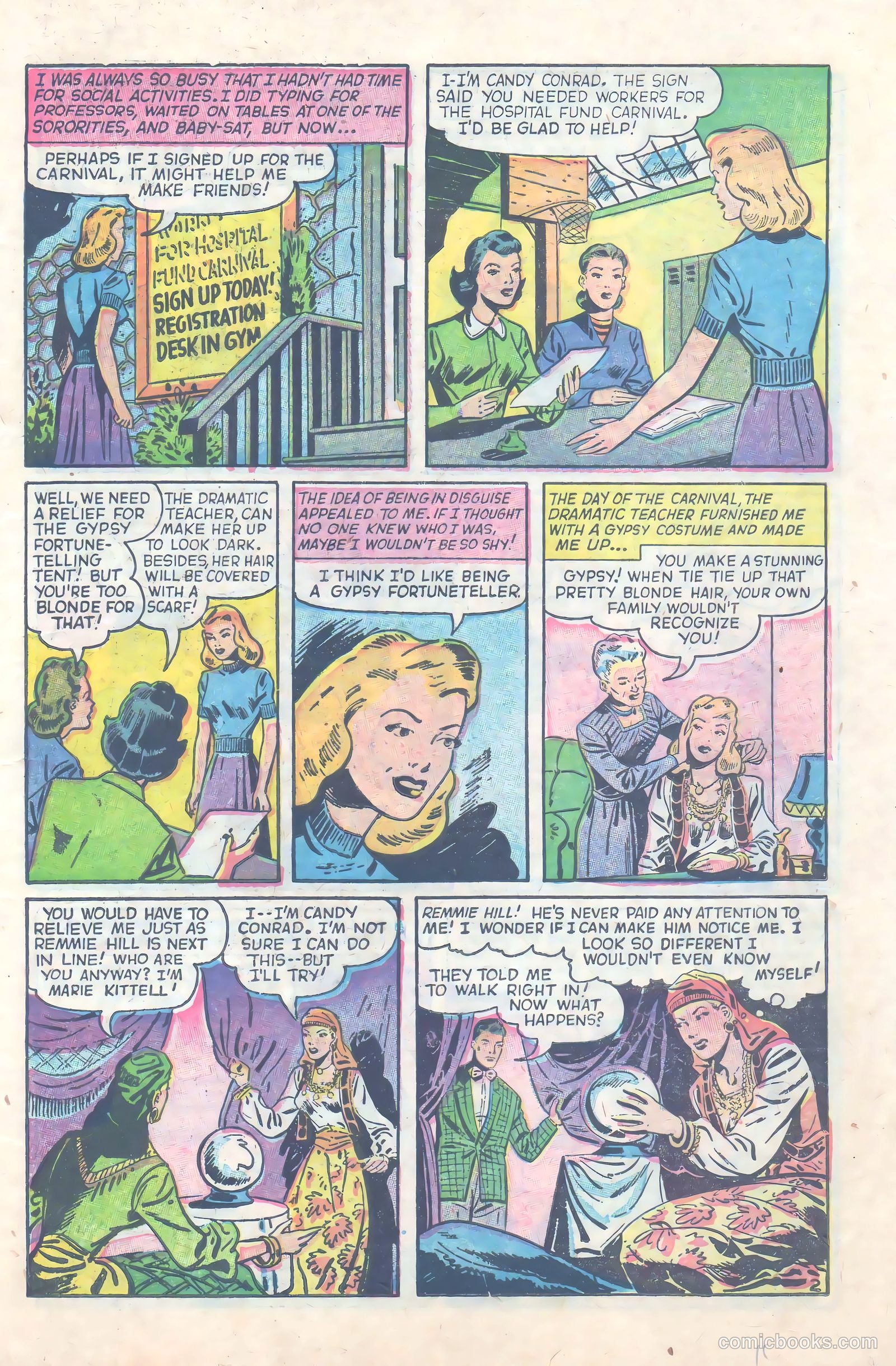 Love at First Sight #27 (1954) — page 12 of 37