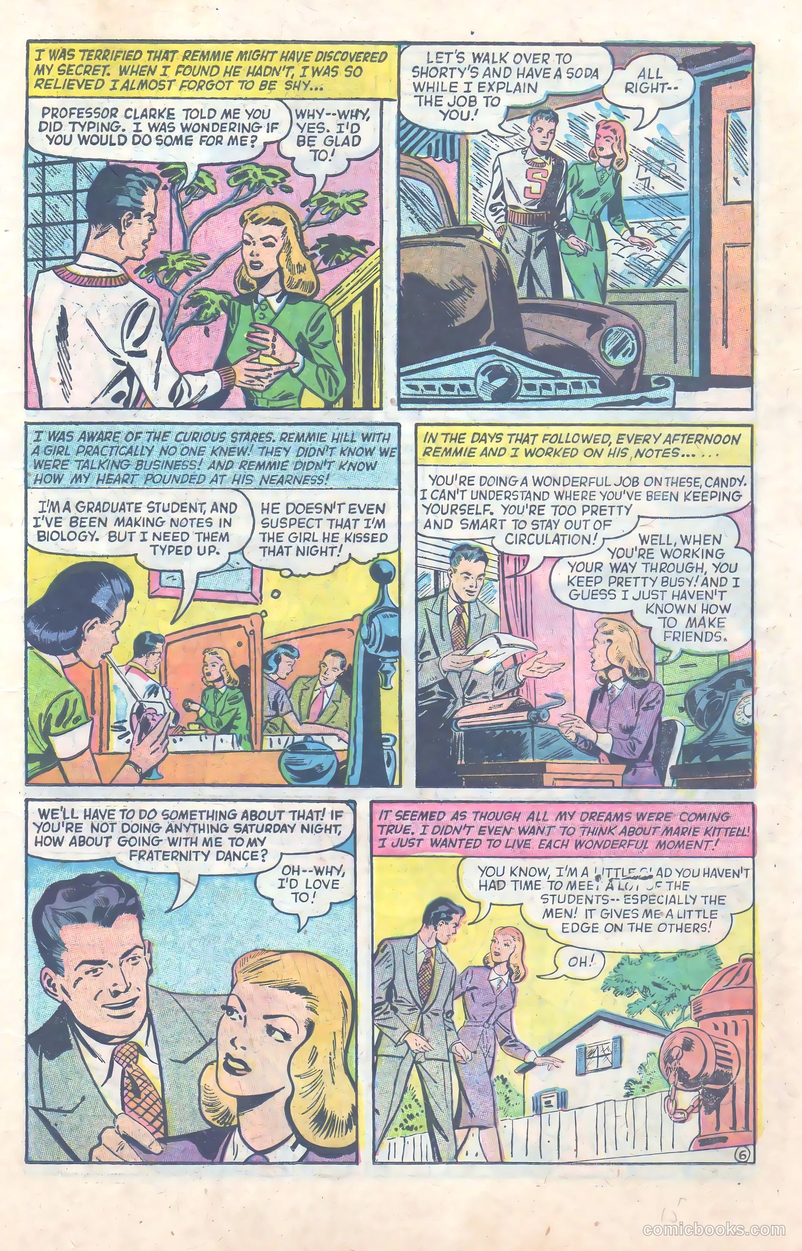 Love at First Sight #27 (1954) — page 16 of 37