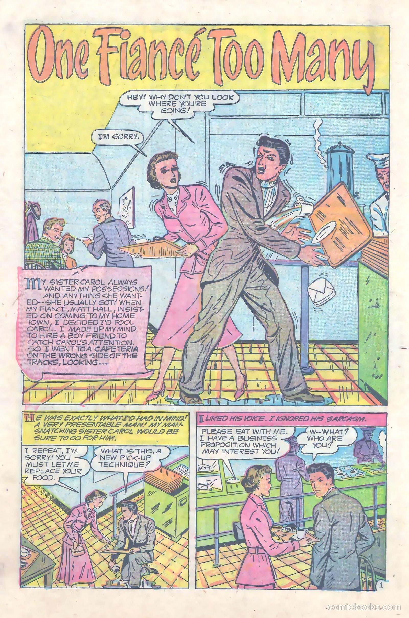 Love at First Sight #27 (1954) — page 19 of 37