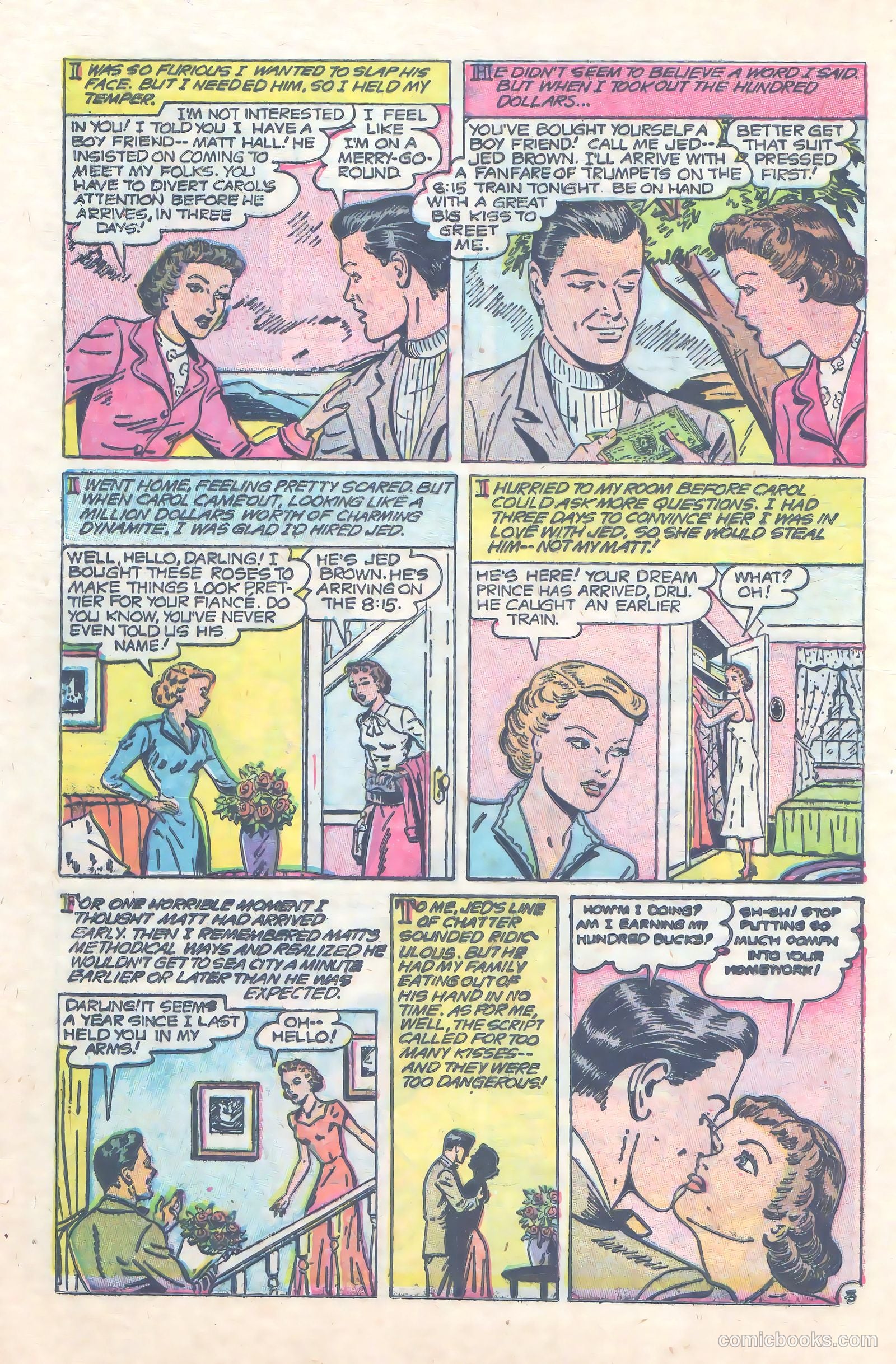 Love at First Sight #27 (1954) — page 21 of 37