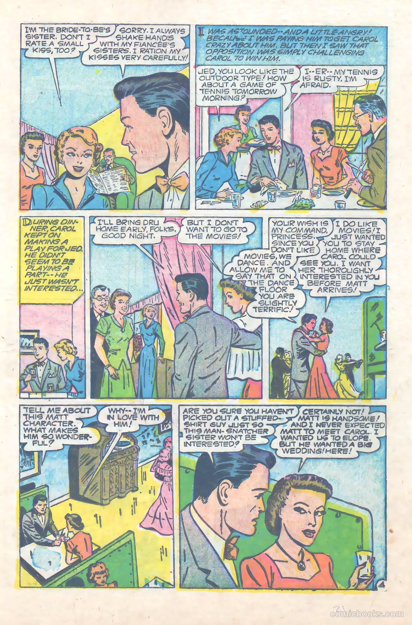 Love at First Sight #27 (1954) — page 22 of 37