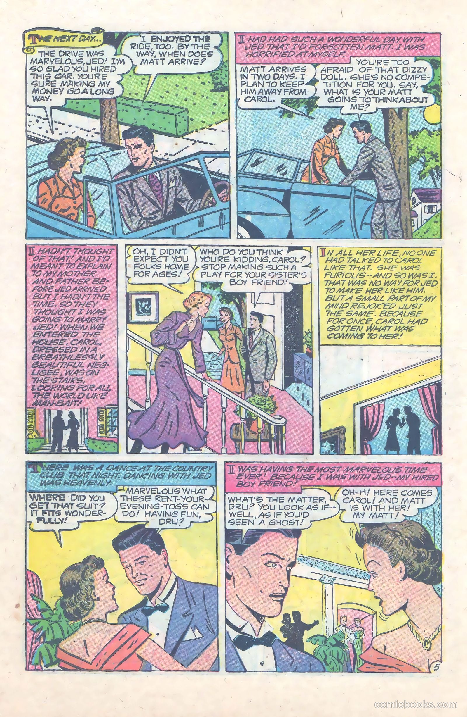 Love at First Sight #27 (1954) — page 23 of 37