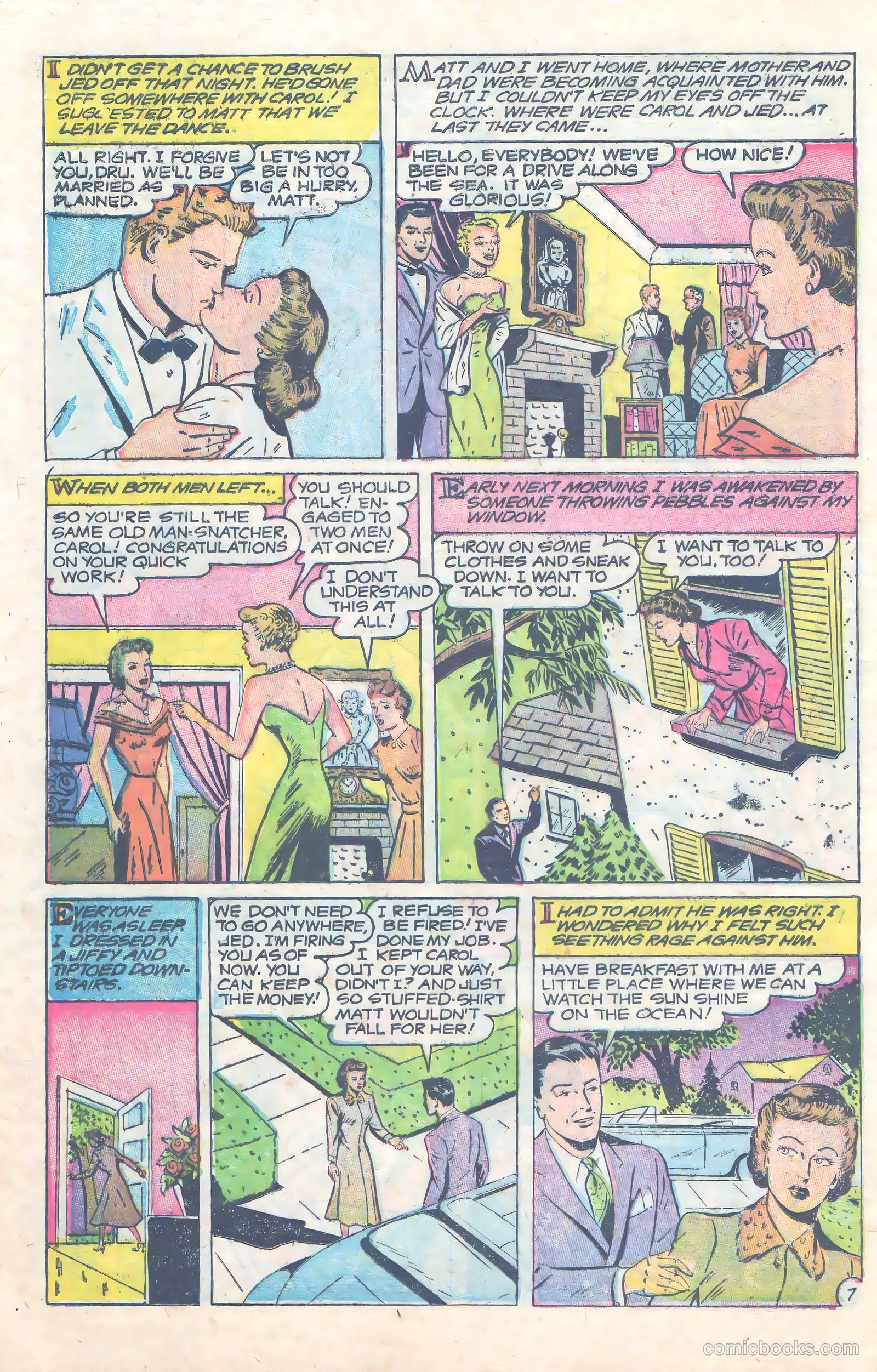 Love at First Sight #27 (1954) — page 25 of 37