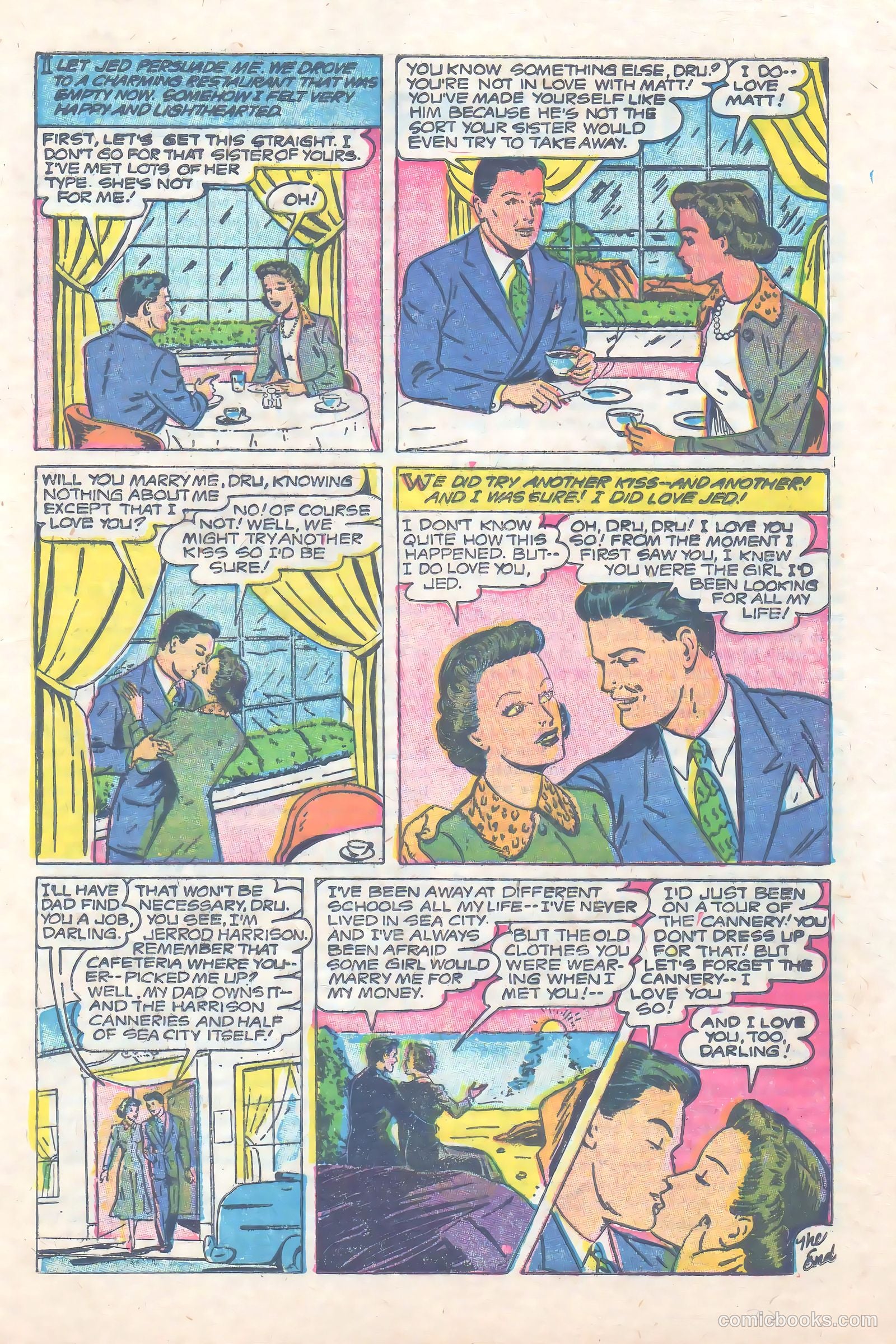 Love at First Sight #27 (1954) — page 26 of 37