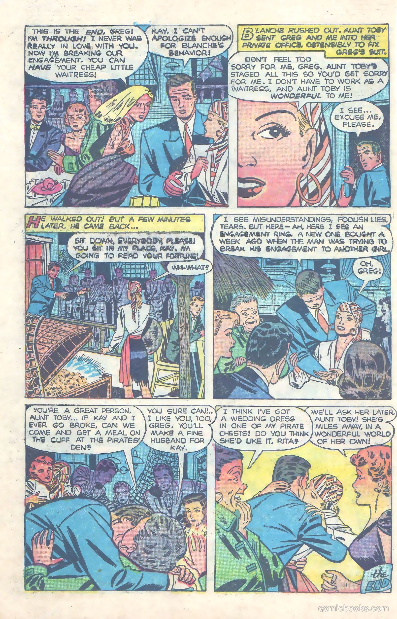 Love at First Sight #27 (1954) — page 35 of 37