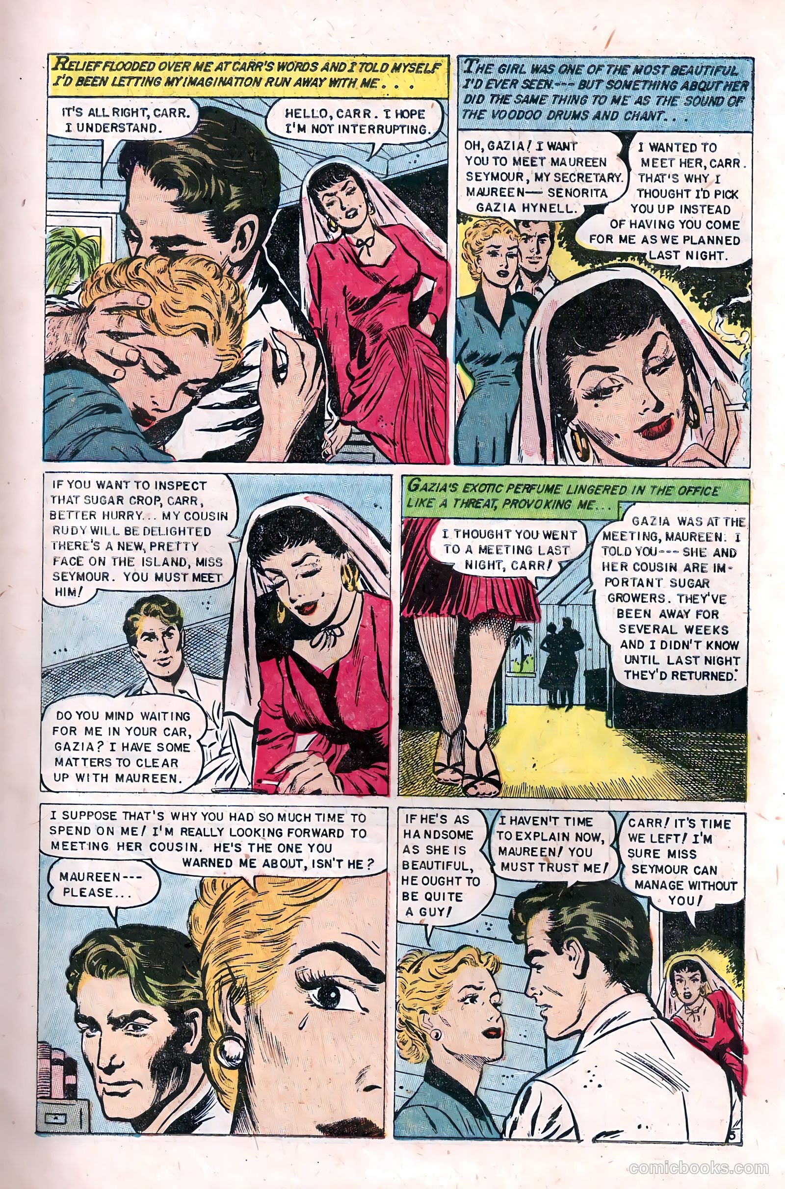 Love at First Sight #28 (1954) — page 7 of 36