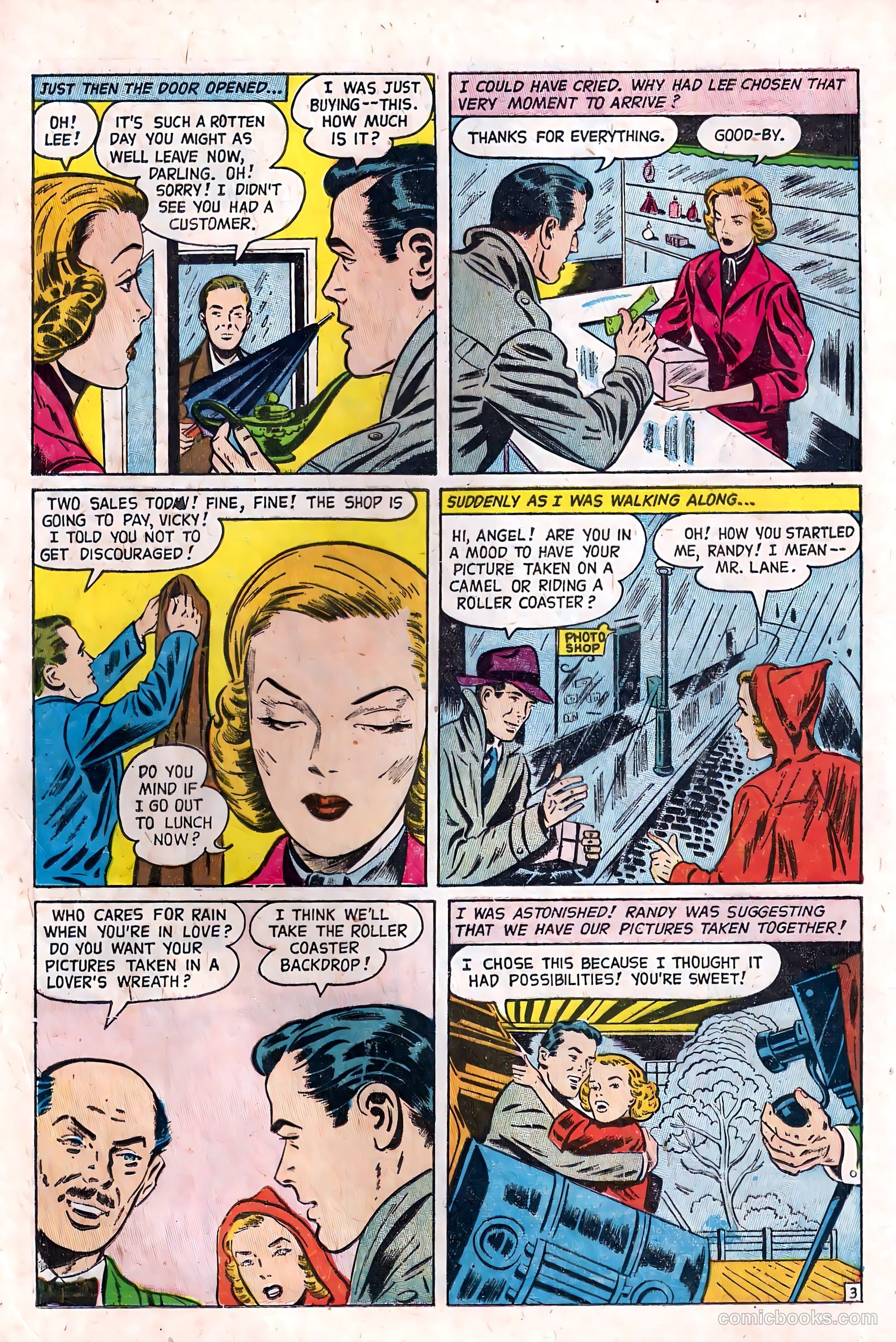 Love at First Sight #28 (1954) — page 12 of 36