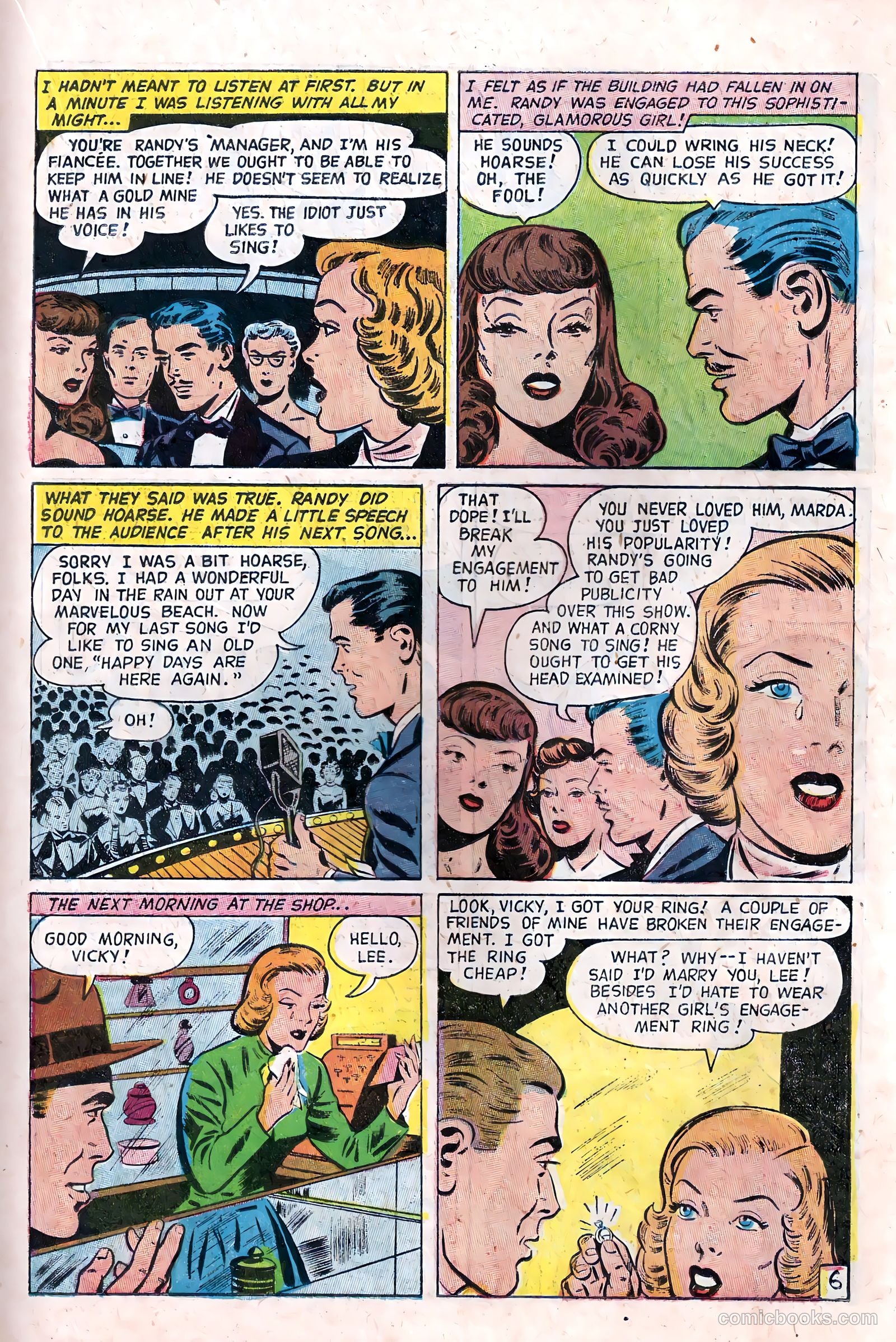 Love at First Sight #28 (1954) — page 15 of 36