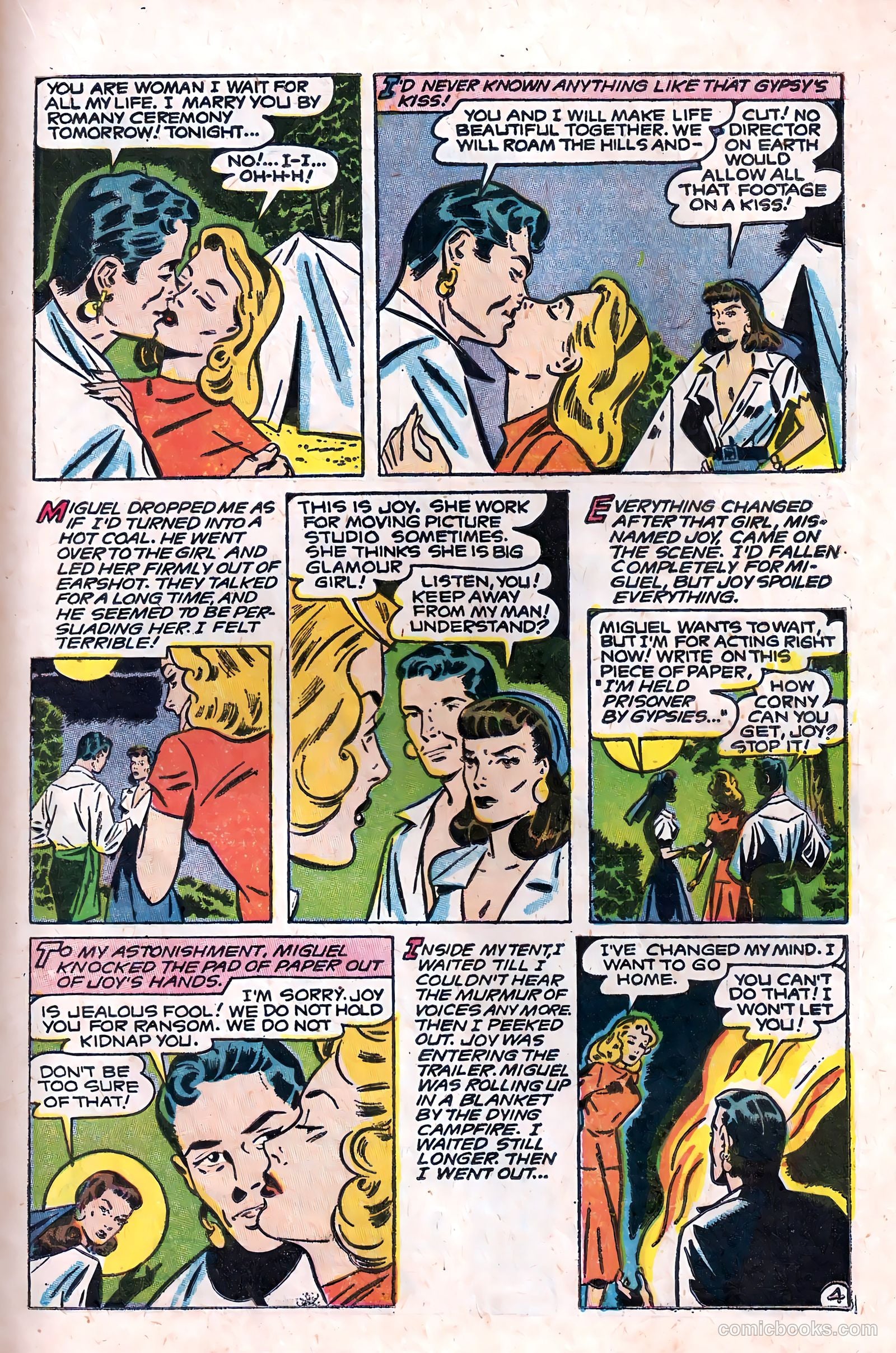 Love at First Sight #28 (1954) — page 21 of 36