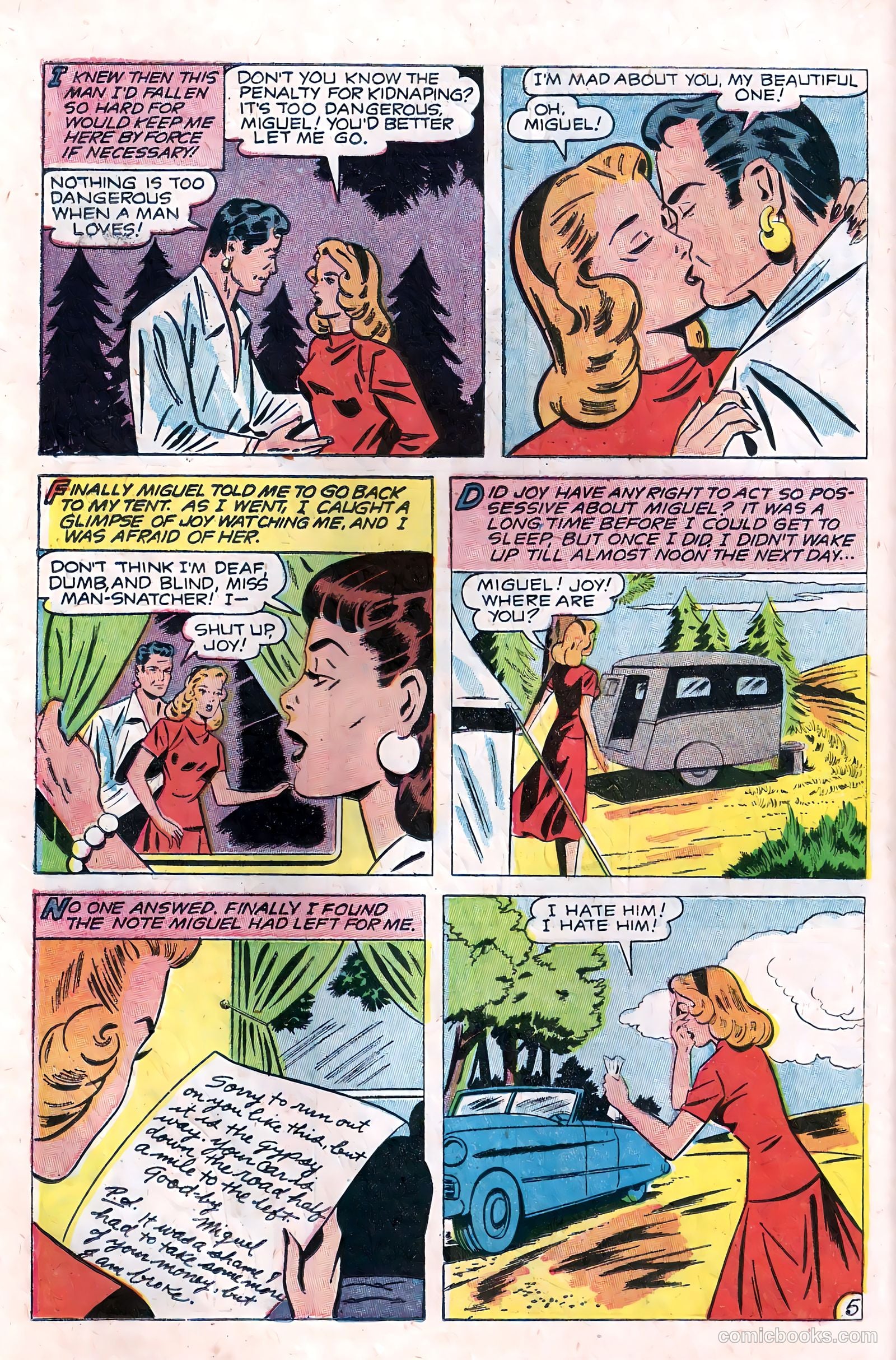 Love at First Sight #28 (1954) — page 22 of 36