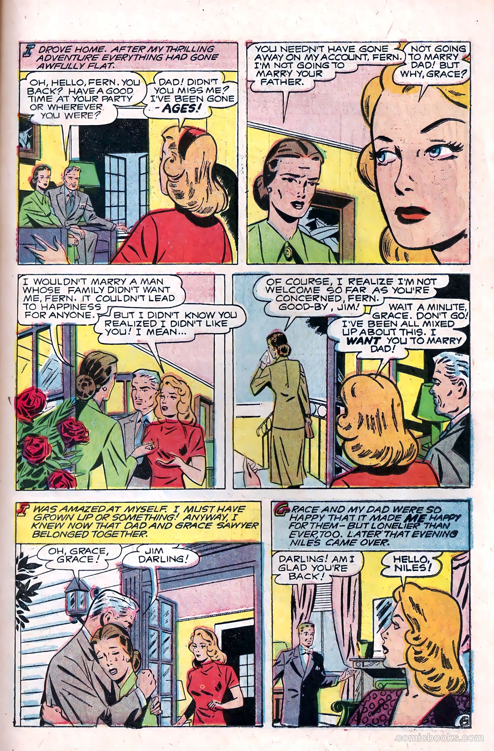 Love at First Sight #28 (1954) — page 23 of 36