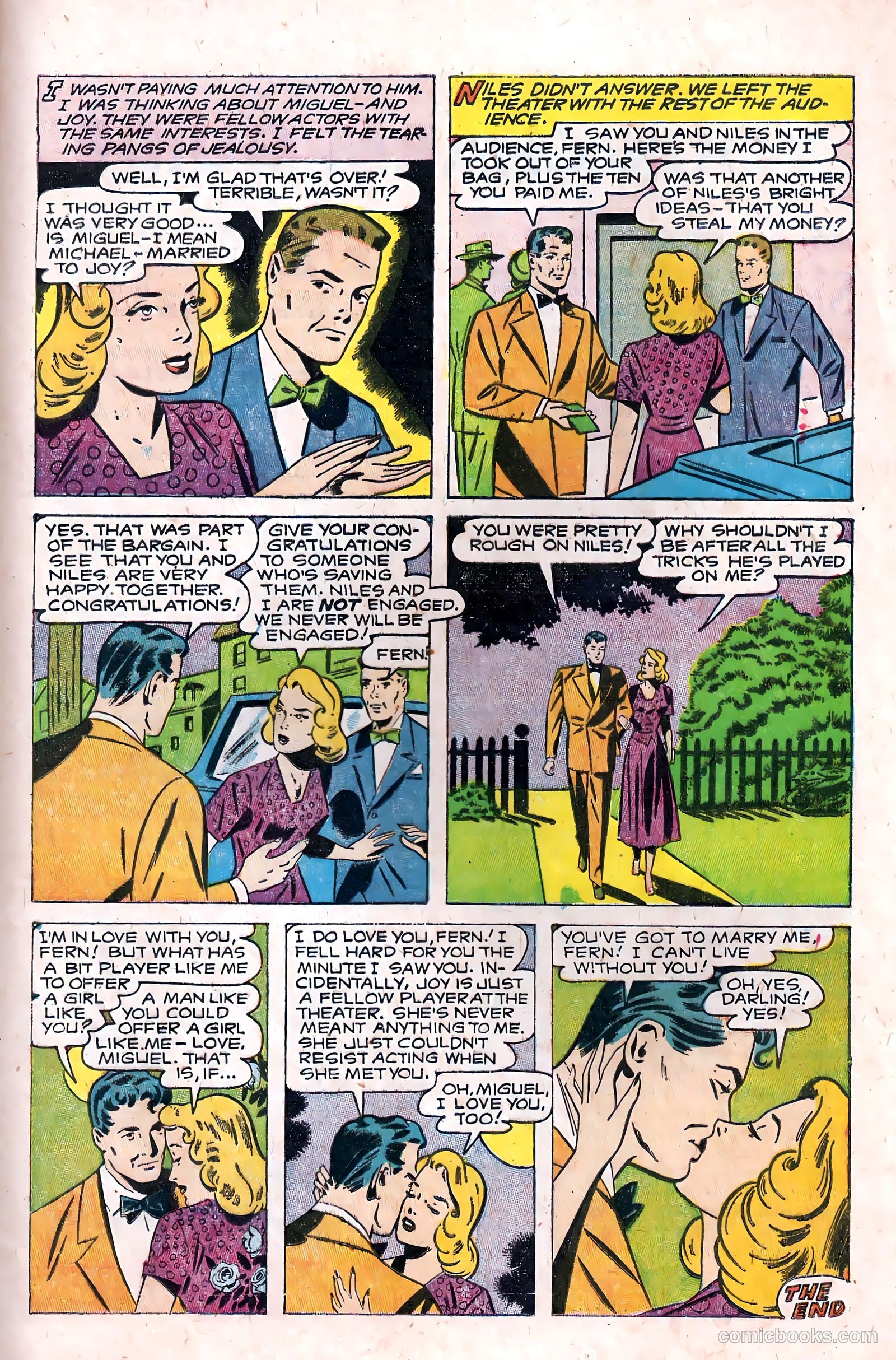 Love at First Sight #28 (1954) — page 25 of 36