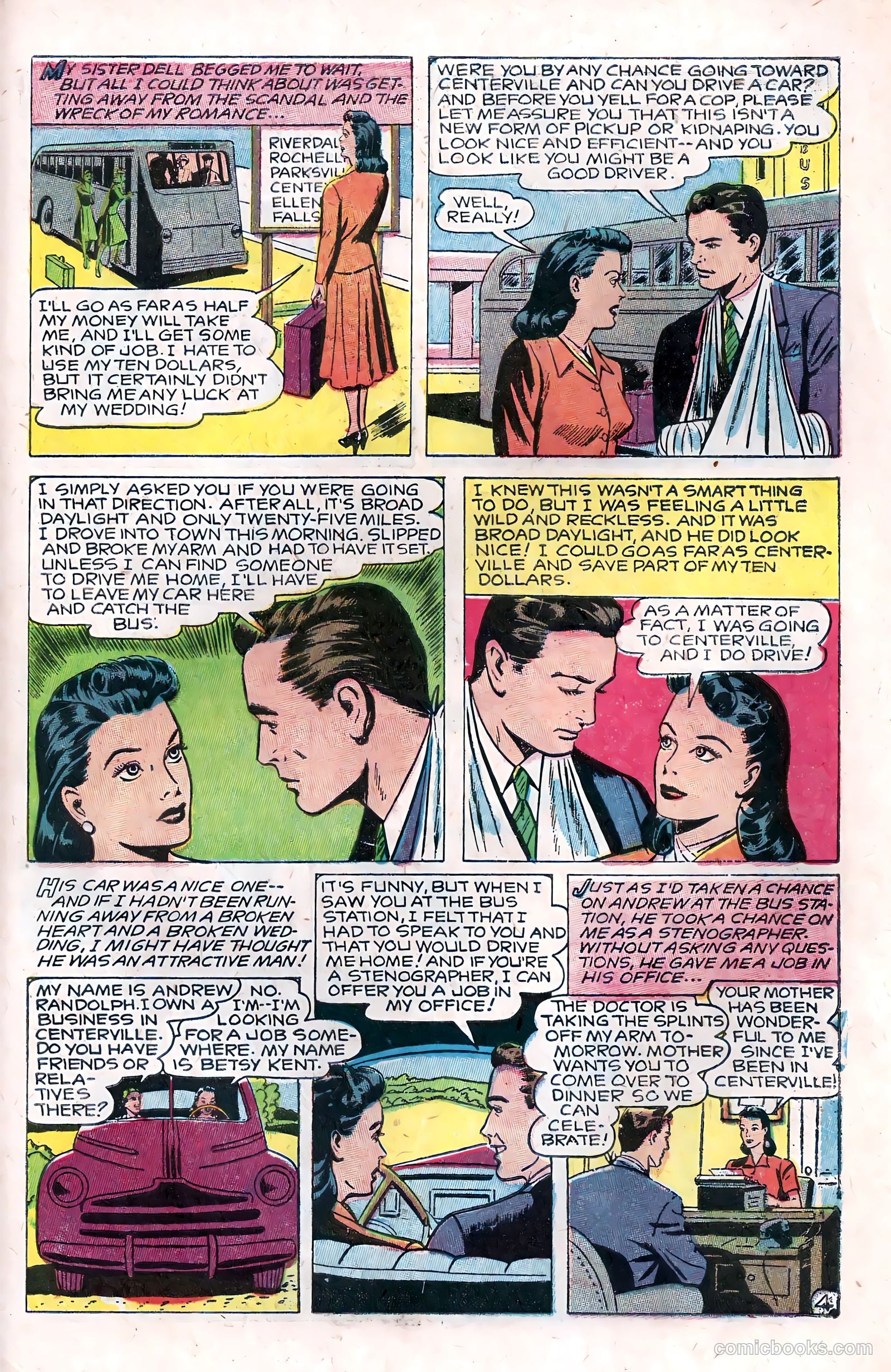 Love at First Sight #28 (1954) — page 31 of 36