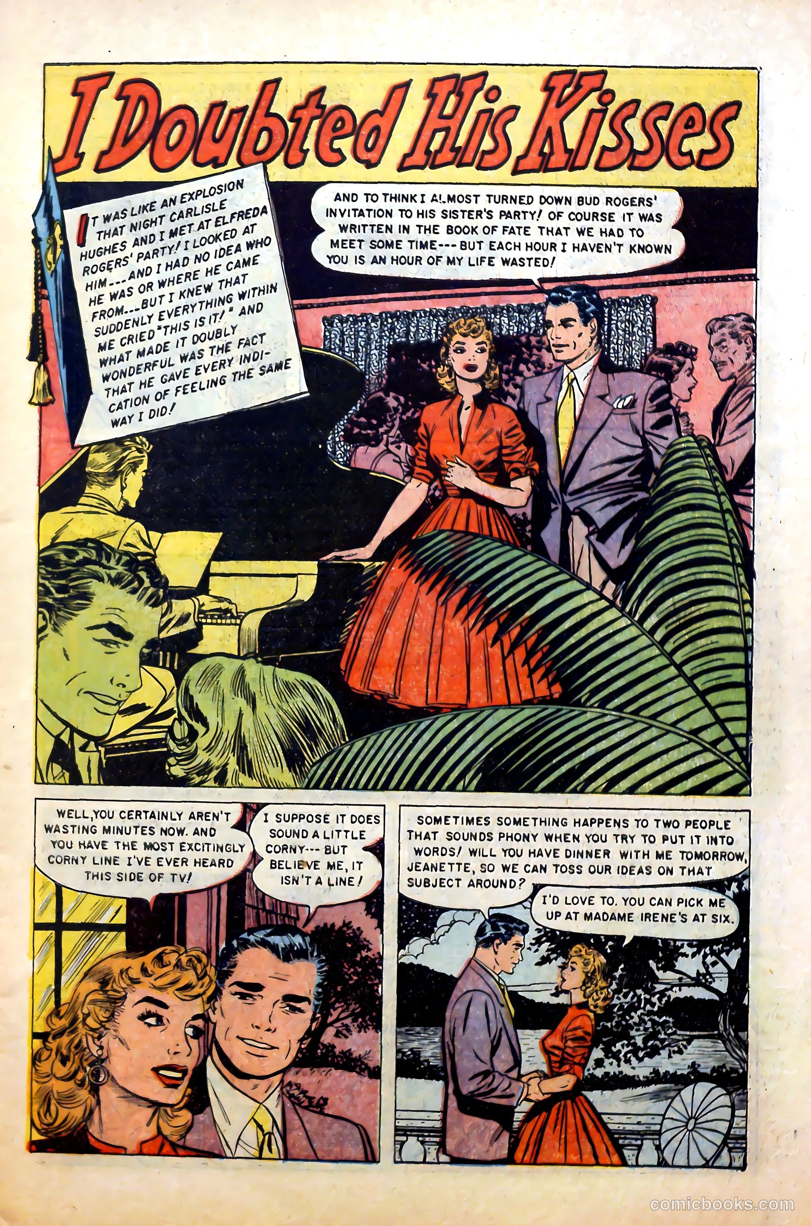 Love at First Sight #29 (1954) — page 3 of 36
