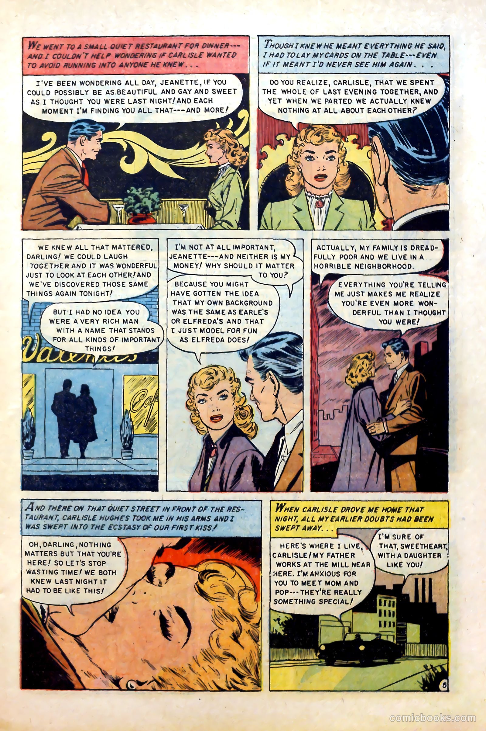 Love at First Sight #29 (1954) — page 7 of 36