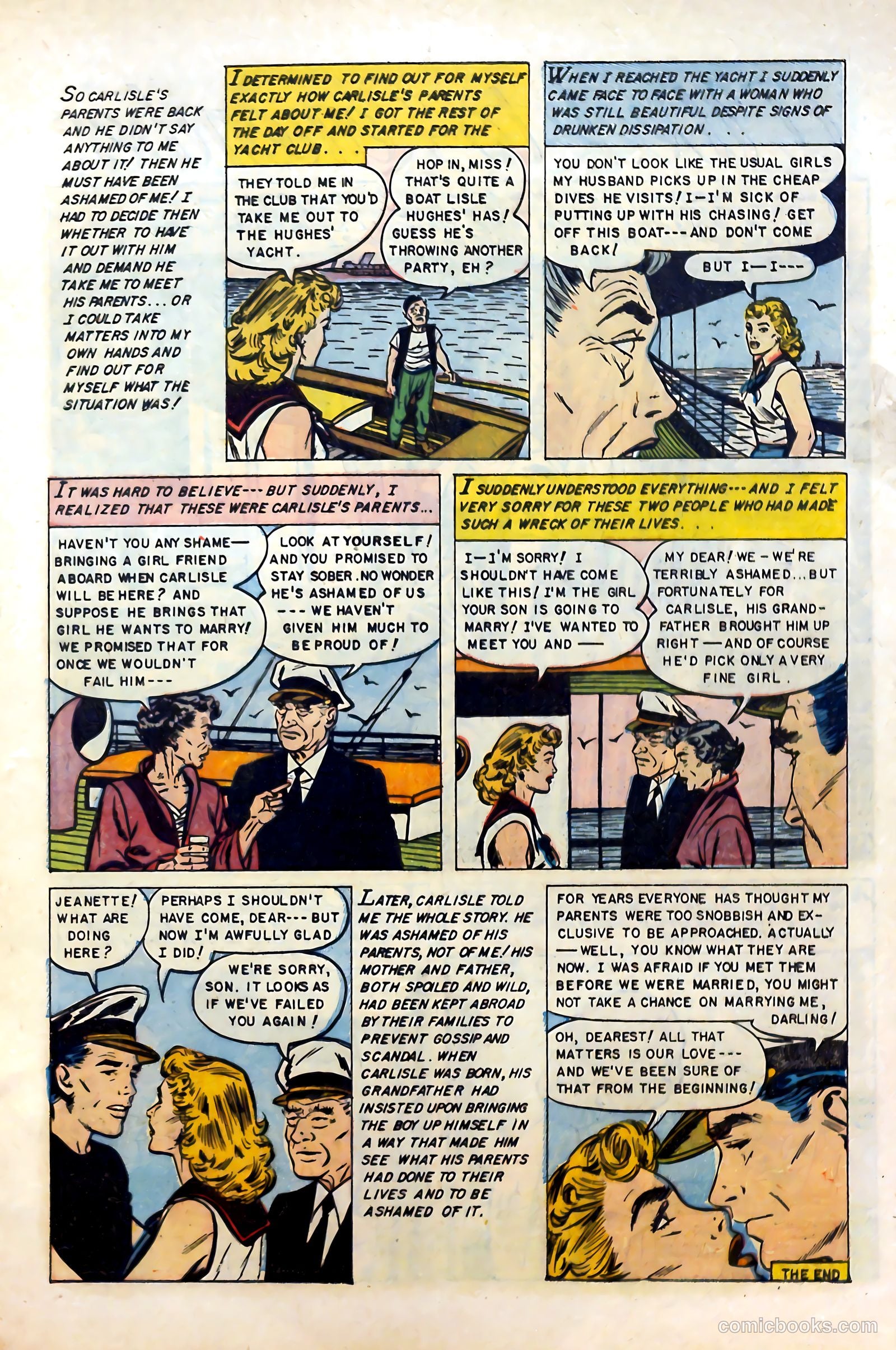 Love at First Sight #29 (1954) — page 9 of 36