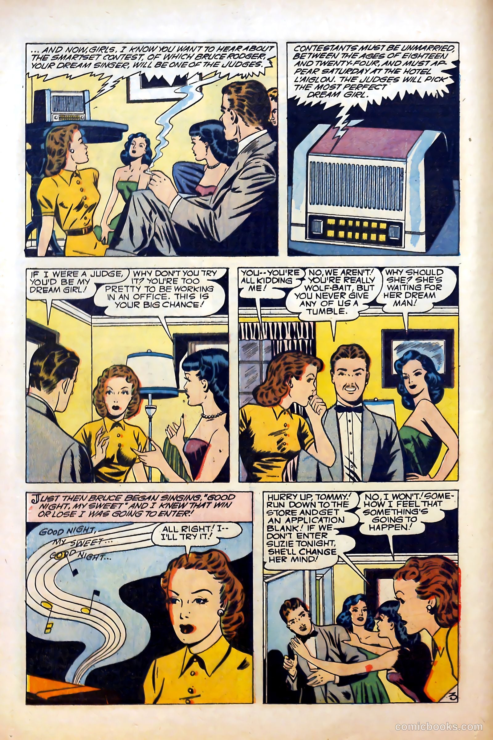 Love at First Sight #29 (1954) — page 12 of 36