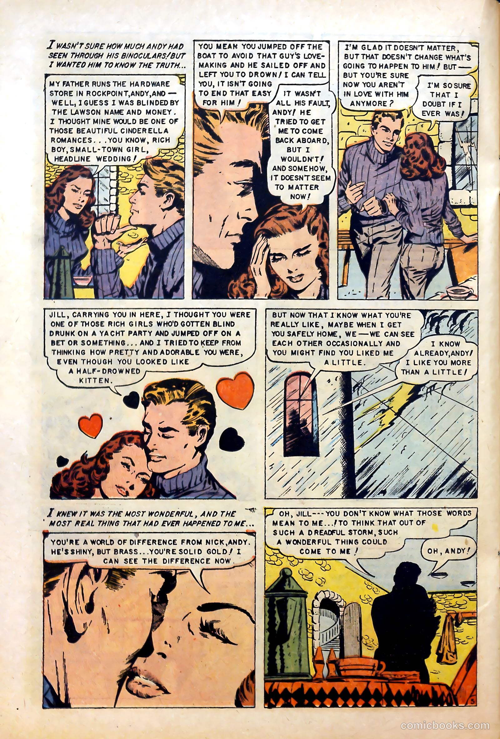Love at First Sight #29 (1954) — page 22 of 36