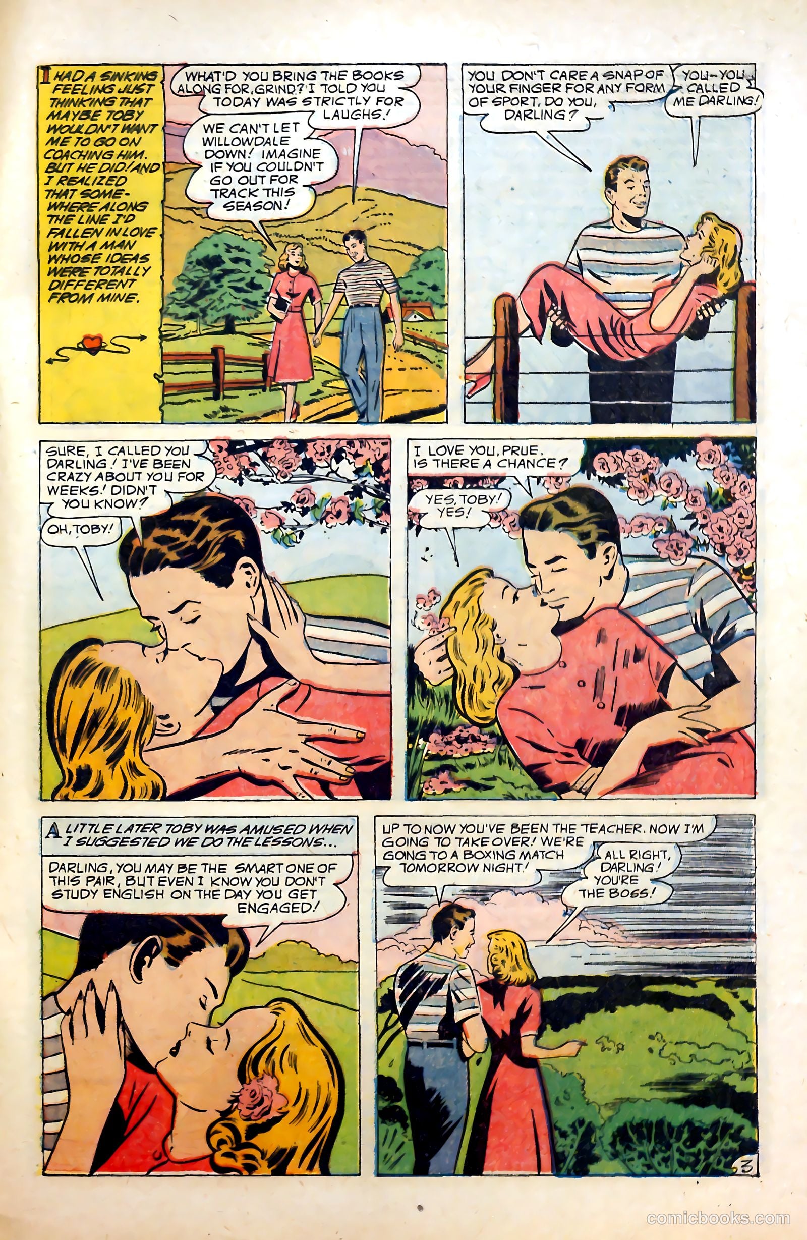 Love at First Sight #29 (1954) — page 29 of 36