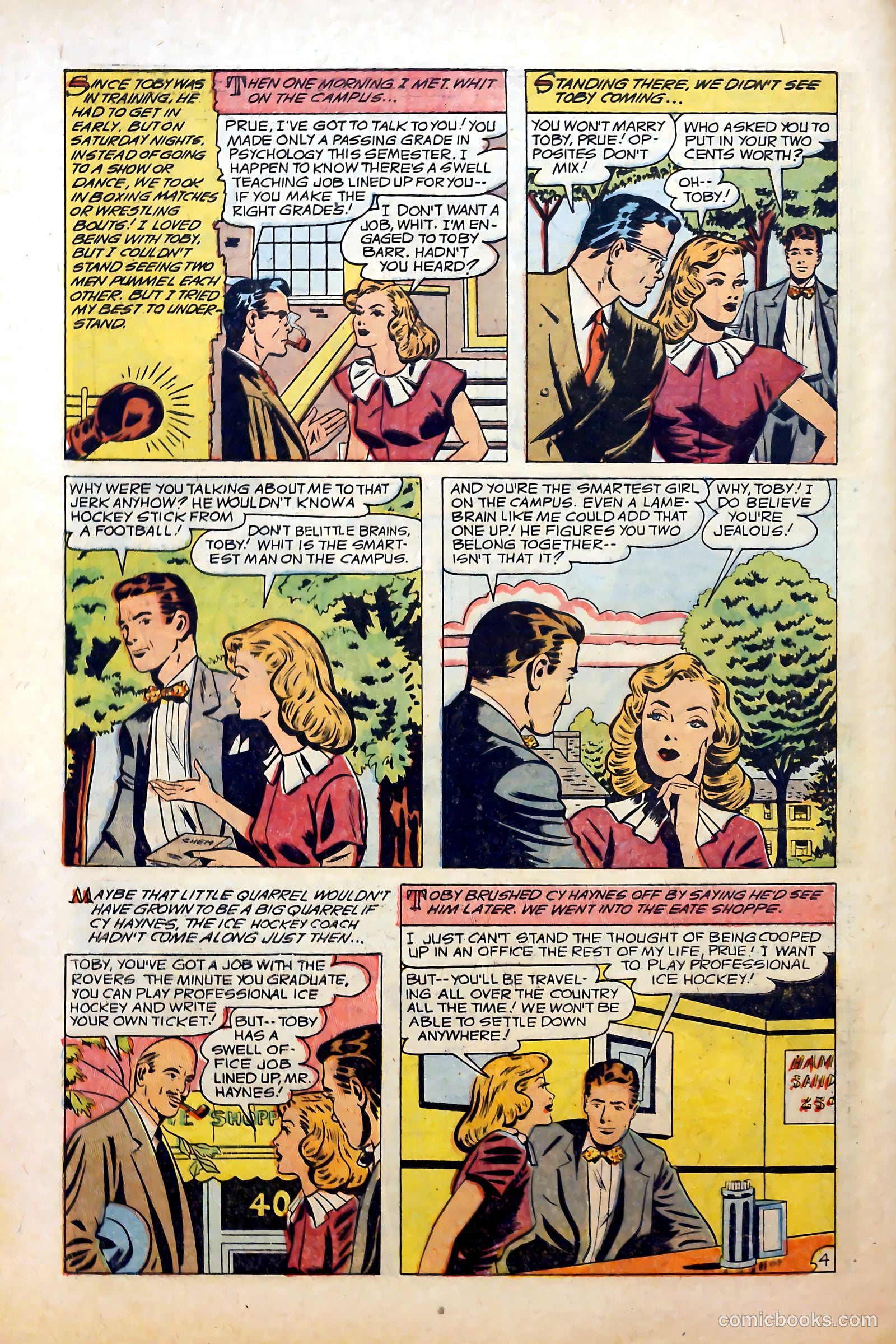 Love at First Sight #29 (1954) — page 30 of 36