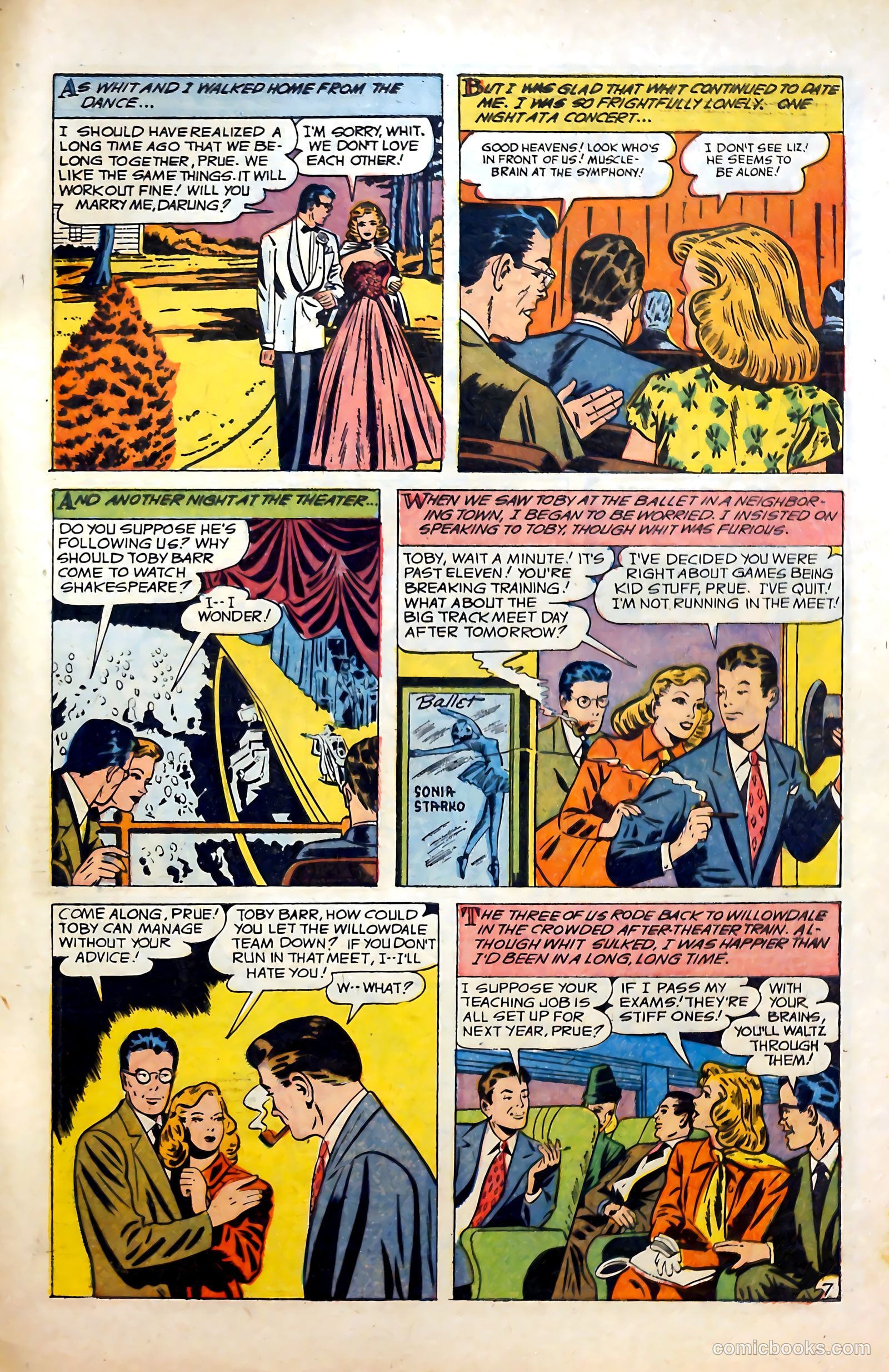 Love at First Sight #29 (1954) — page 33 of 36