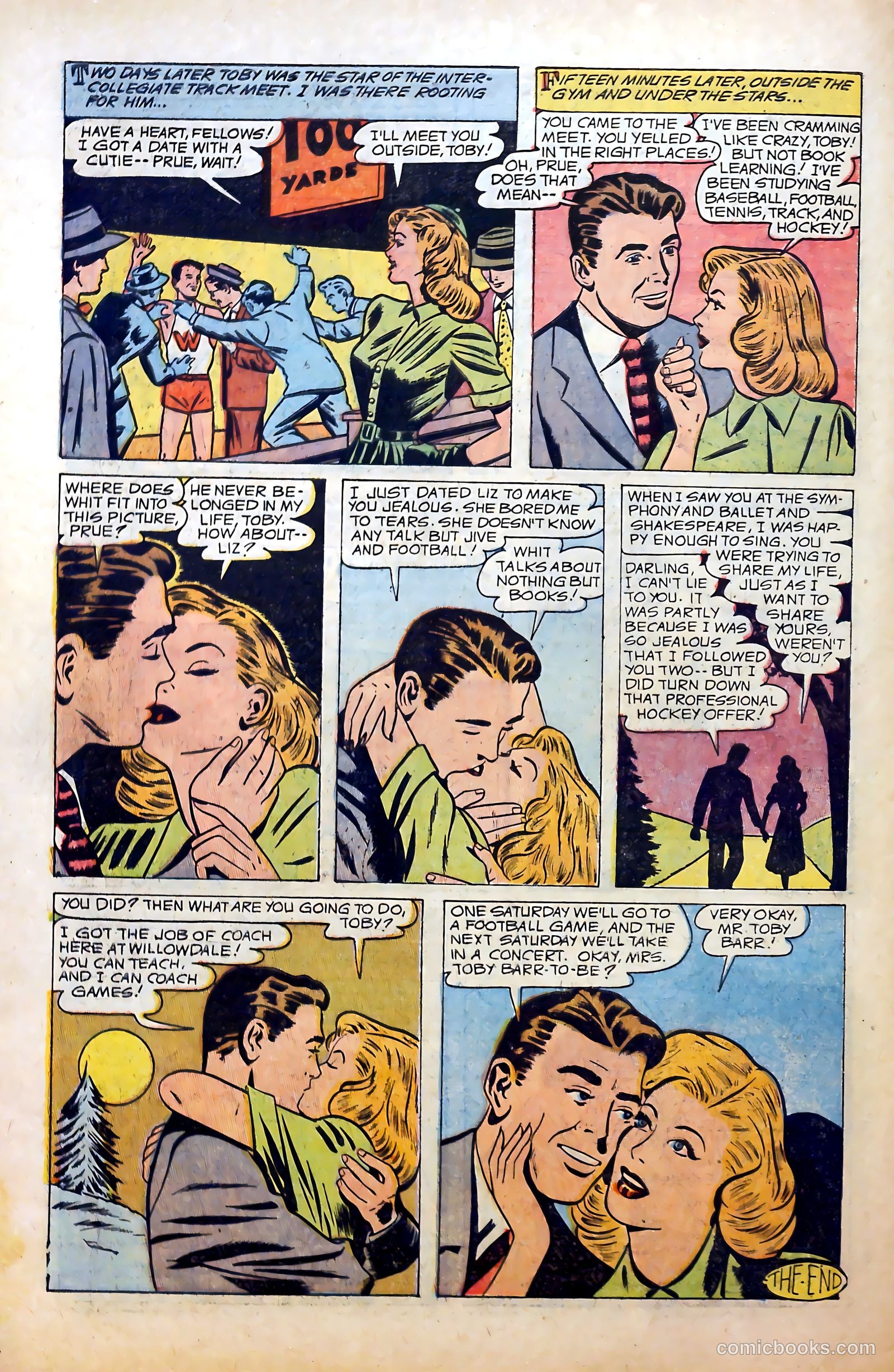 Love at First Sight #29 (1954) — page 34 of 36