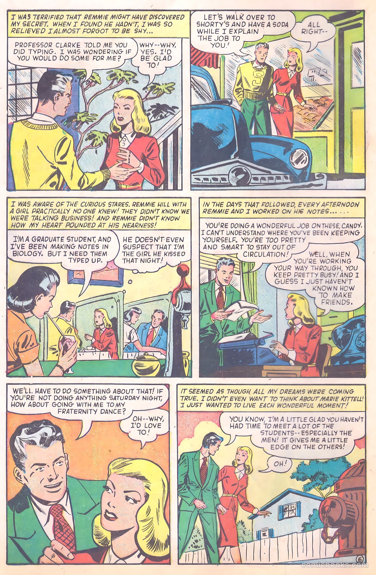 Love at First Sight #3 (1950) — page 8 of 36