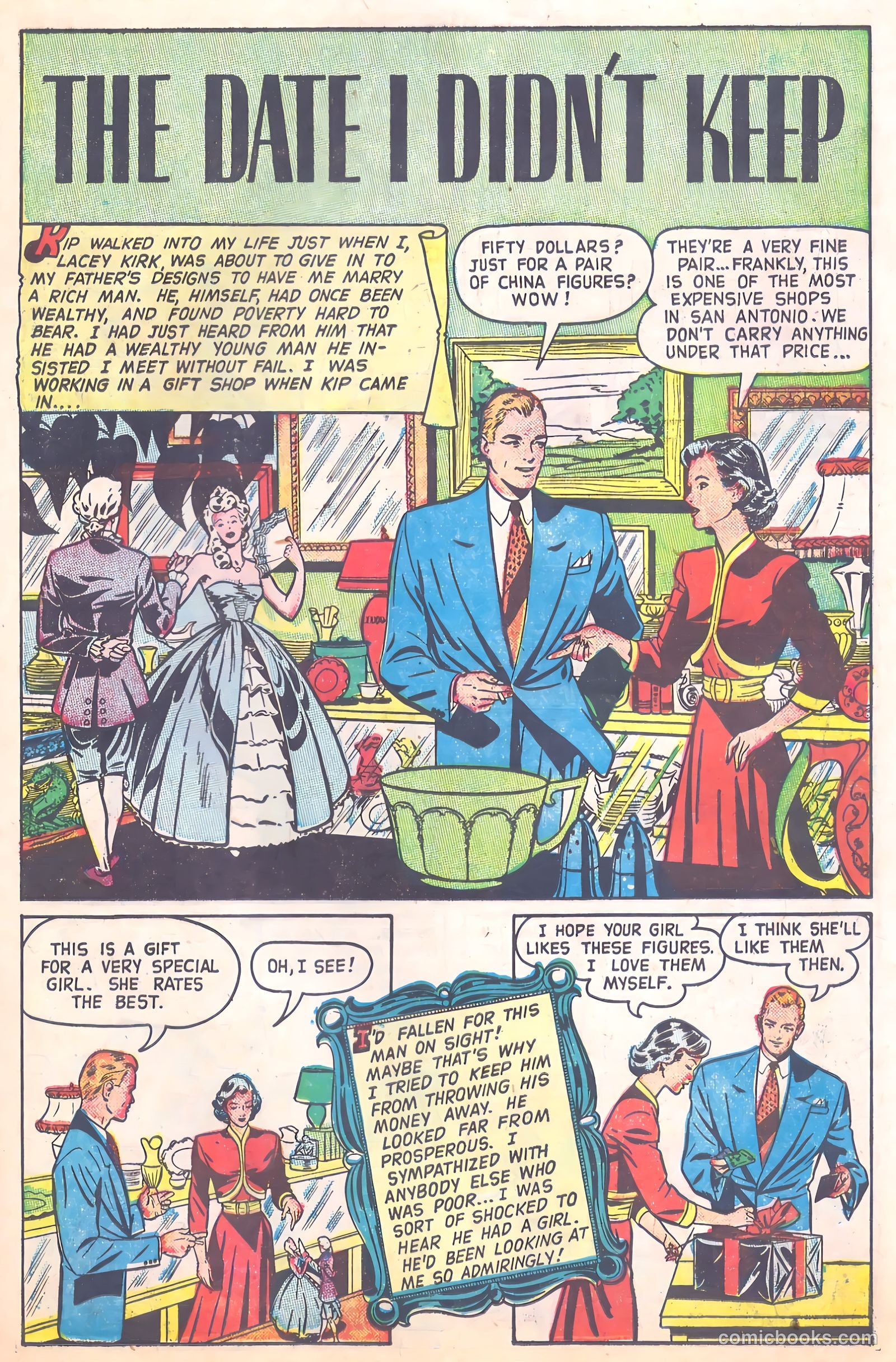 Love at First Sight #3 (1950) — page 11 of 36