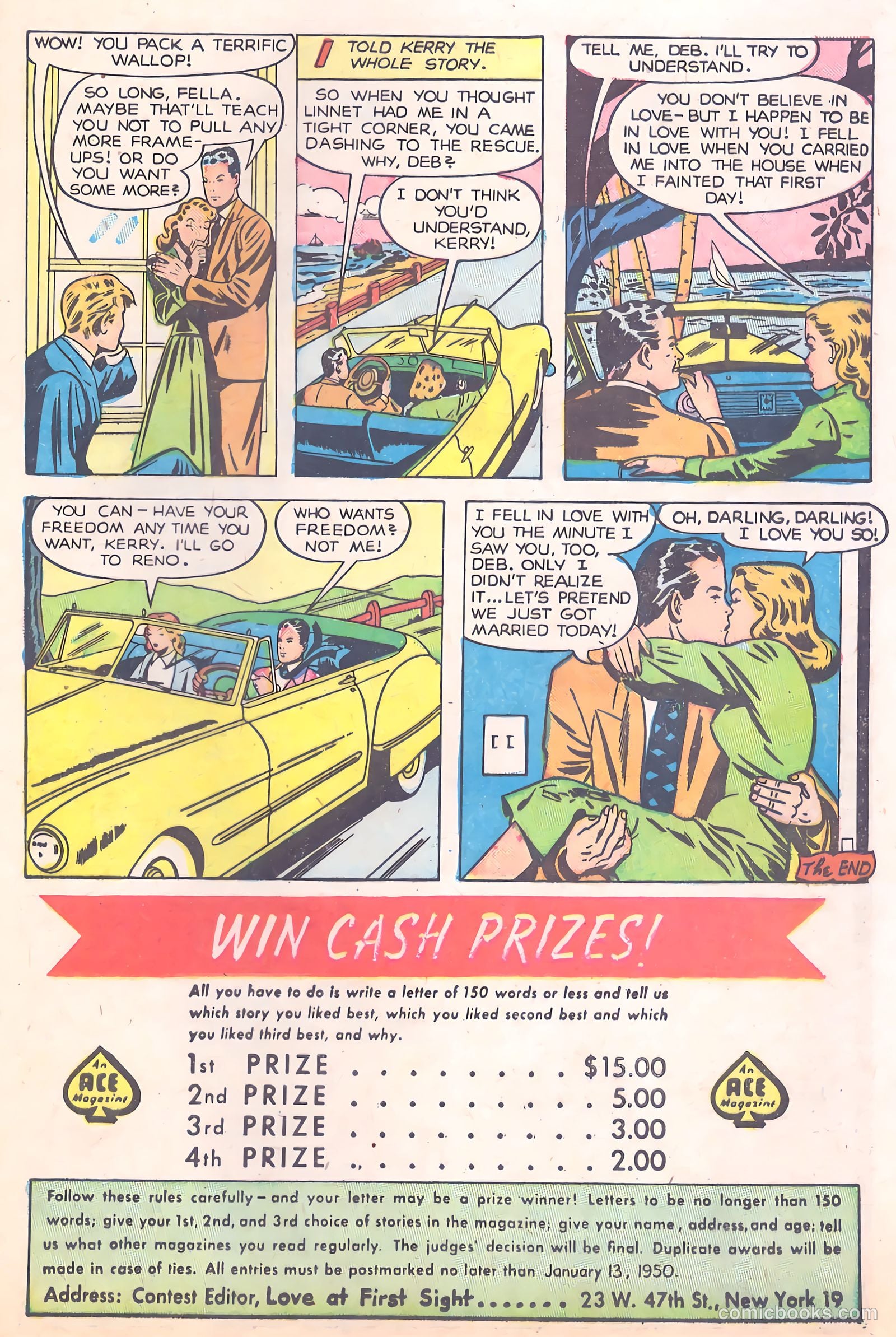 Love at First Sight #3 (1950) — page 25 of 36