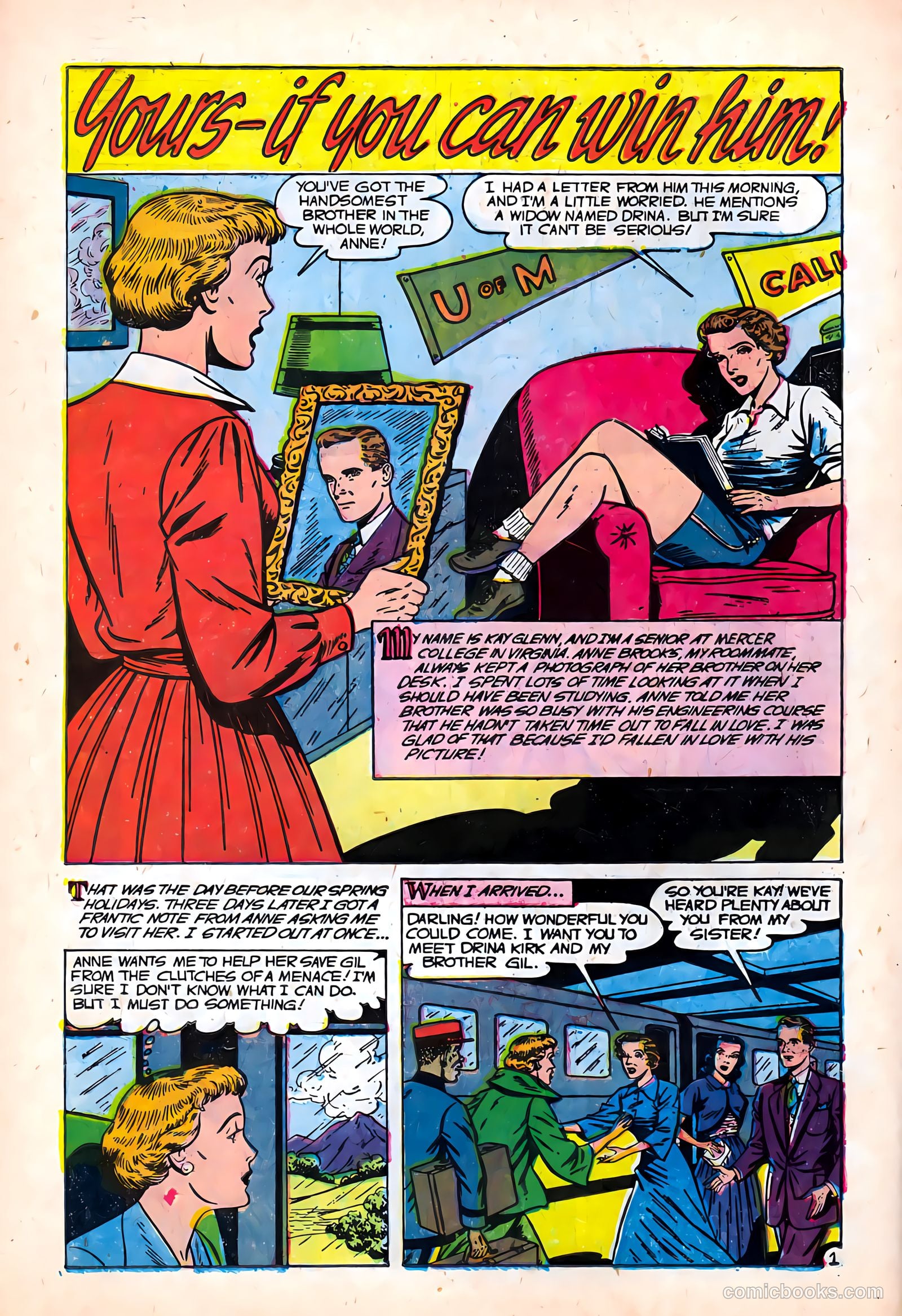 Love at First Sight #30 (1954) — page 10 of 36