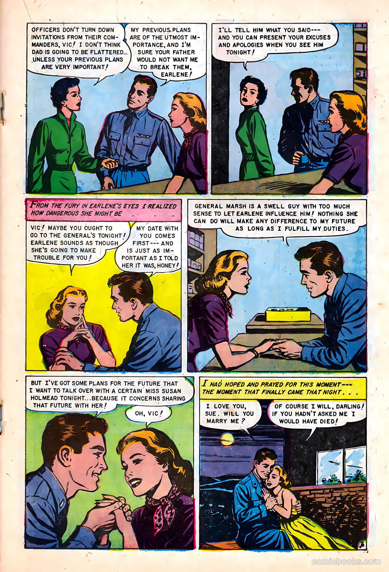 Love at First Sight #30 (1954) — page 19 of 36