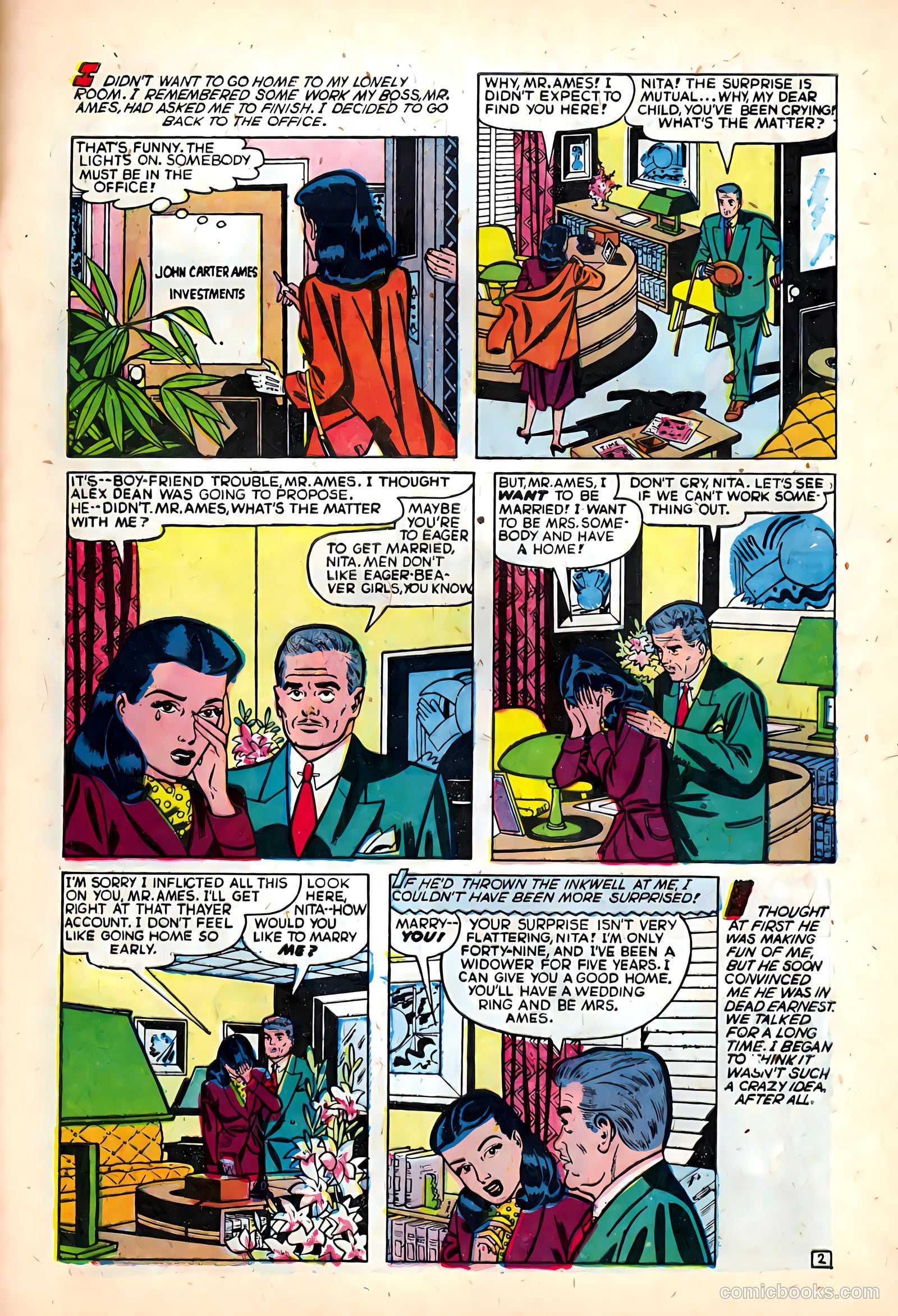 Love at First Sight #30 (1954) — page 29 of 36