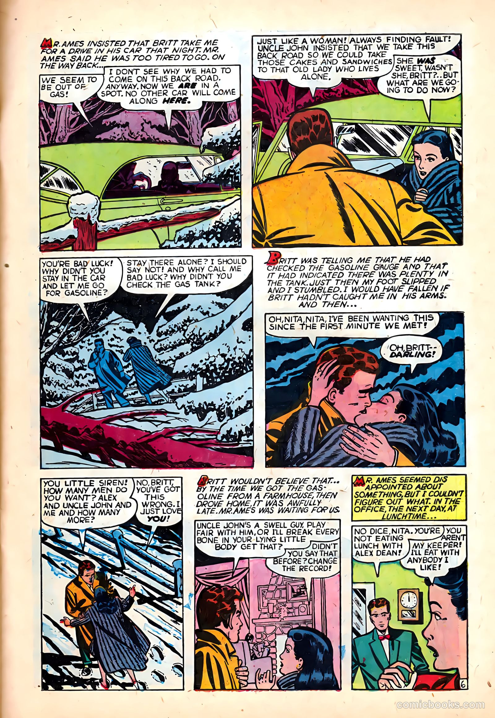 Love at First Sight #30 (1954) — page 33 of 36