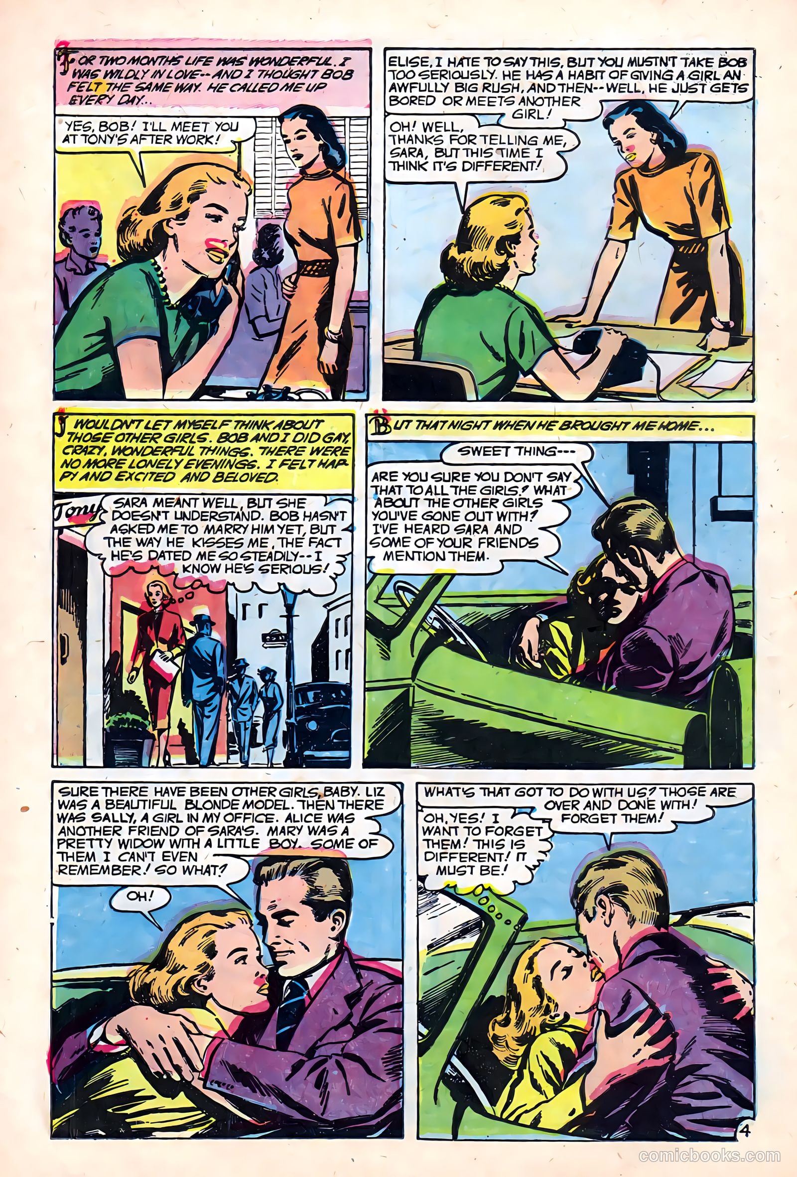 Love at First Sight #31 (1954) — page 6 of 36