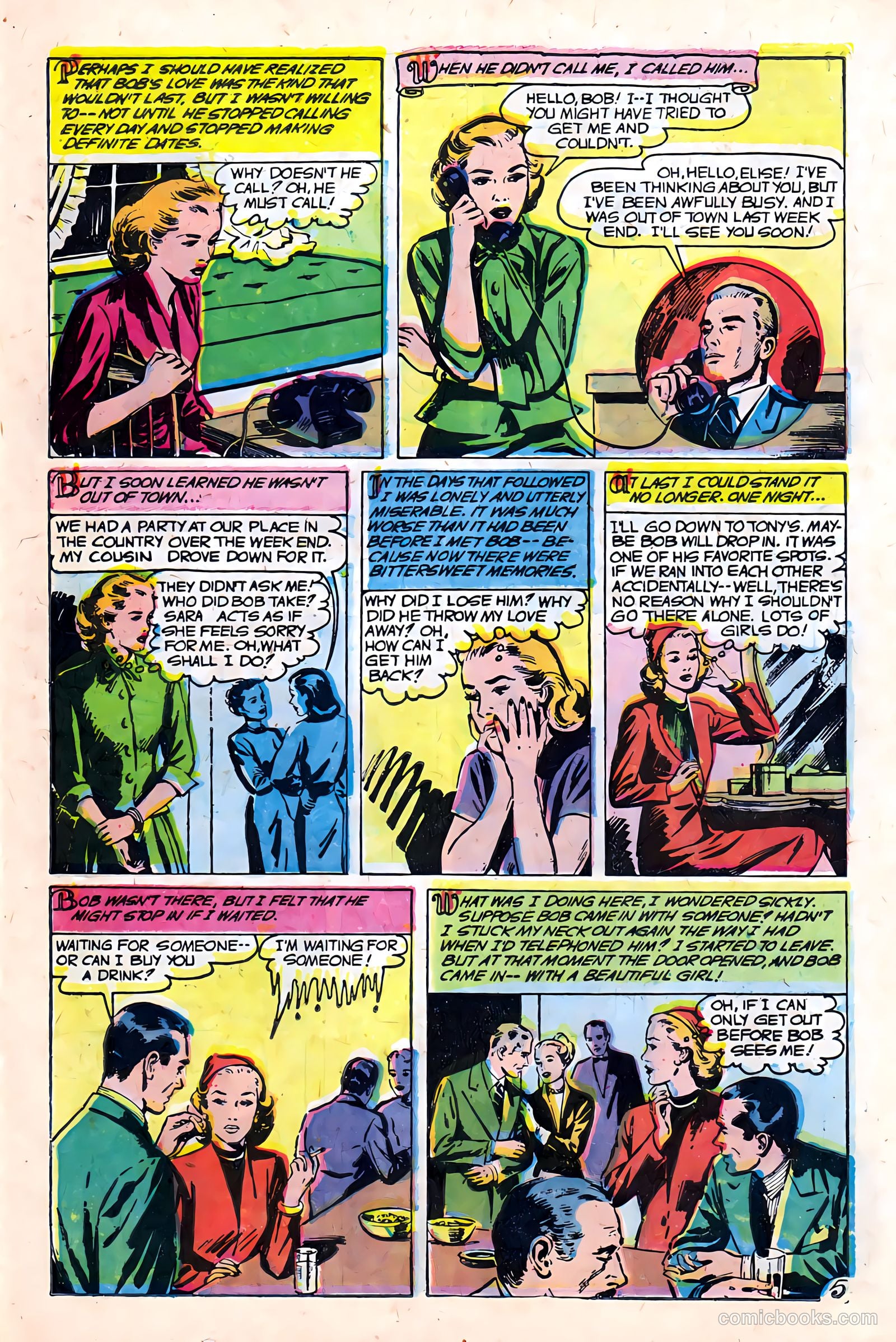 Love at First Sight #31 (1954) — page 7 of 36